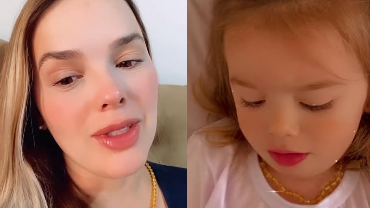 Com a filha doente, Thaeme Mariôto faz sincero desabafo nas redes: “Gente, que fase”
