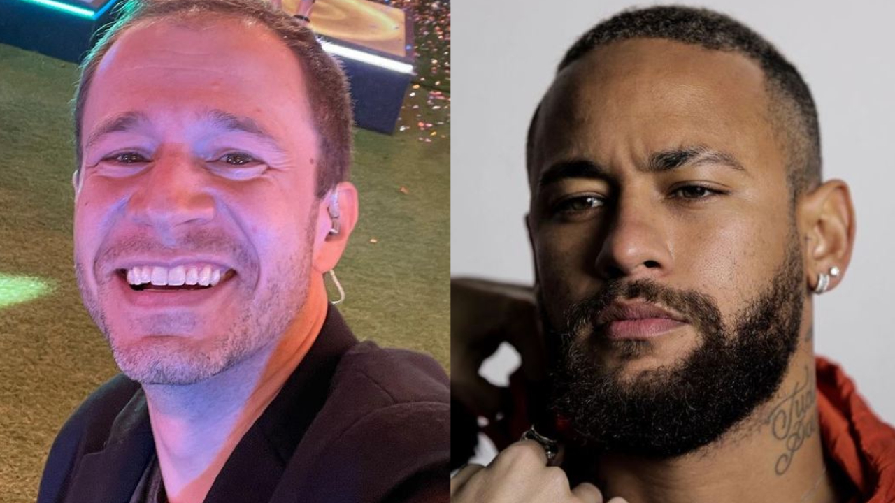 Tiago Leifert ironiza e faz brincadeira ao corrigir erros de português em desabafo de Neymar Jr.: “Agora está correto!”