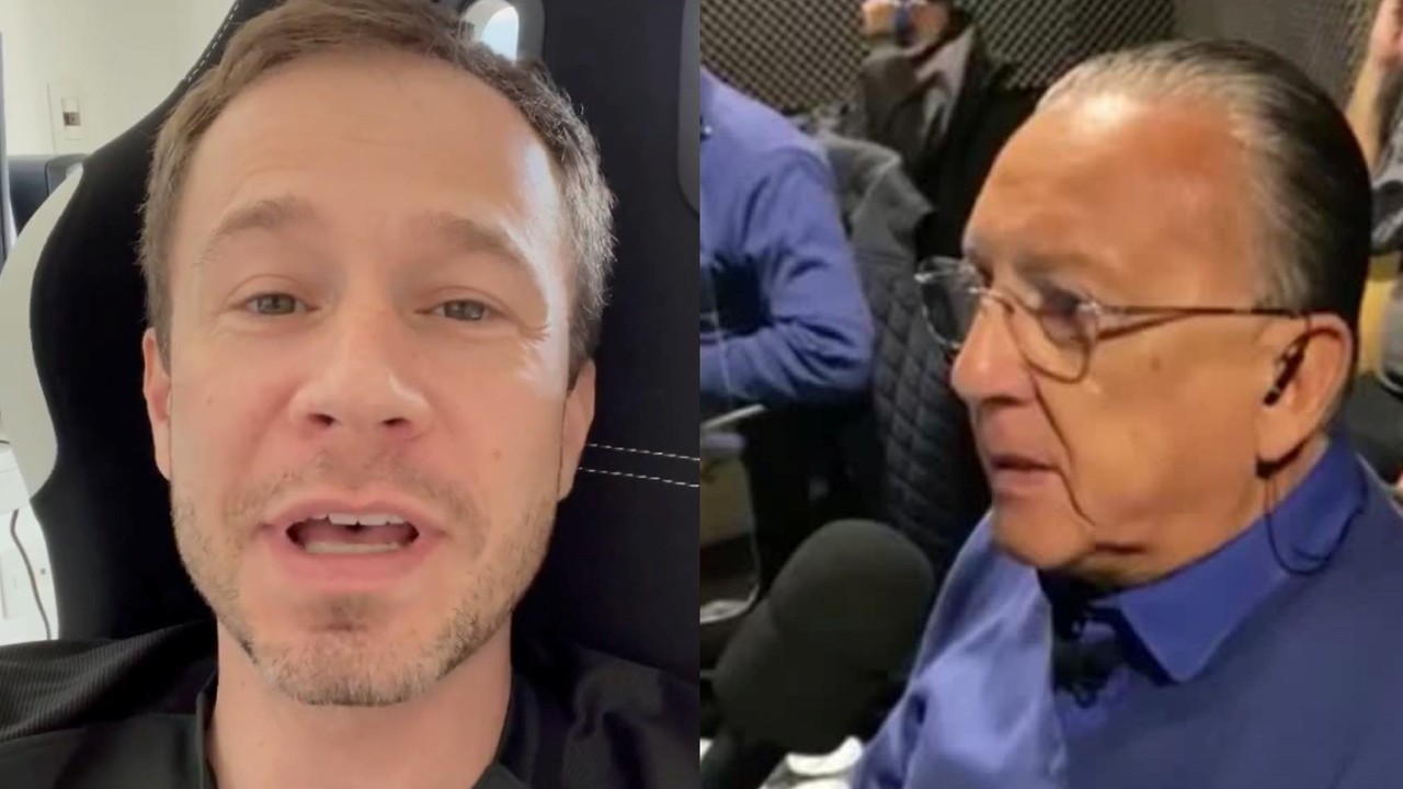 Tiago Leifert se diverte com as reações de Galvão Bueno na transmissão das Olimpíadas: “Quero ser assinante”