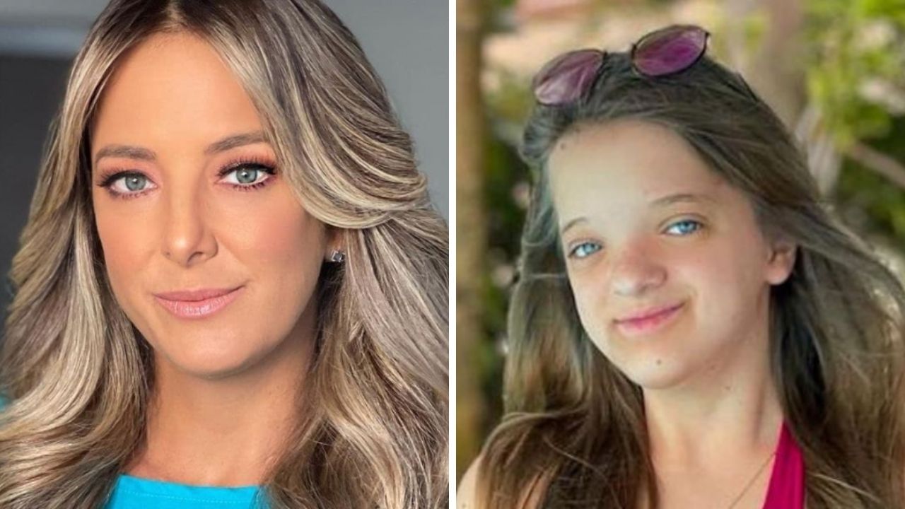 Ticiane Pinheiro clica a filha com look de mocinha e se impressiona: “Minha princesa cresceu”