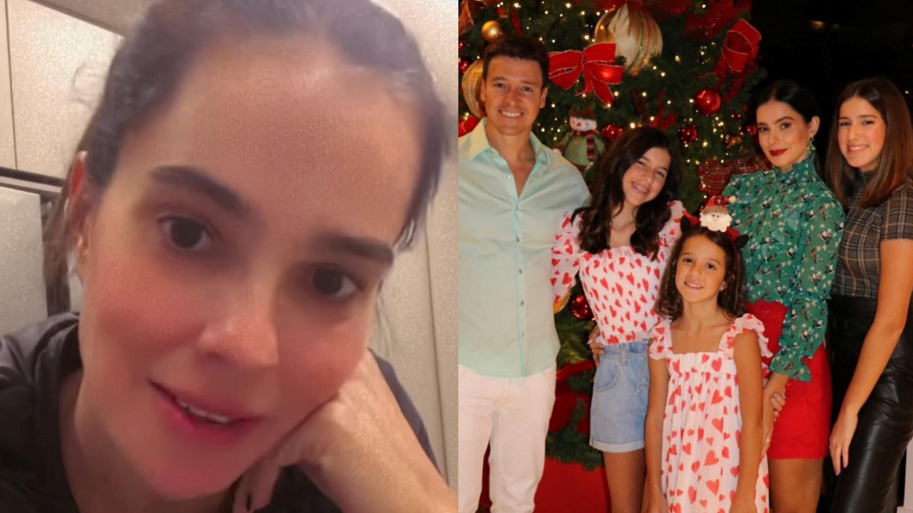 Após família contrair Covid-19, esposa de Rodrigo Faro fala sobre estado de saúde e tranquiliza: “Todos medicados”
