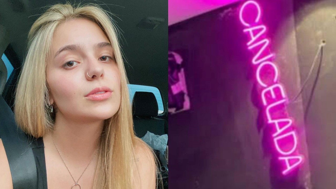 Ex-BBB Viih Tube abre o jogo e desabafa sobre sobre letreiro ‘cancelada’ que pendurou na nova casa: “Representa muito”
