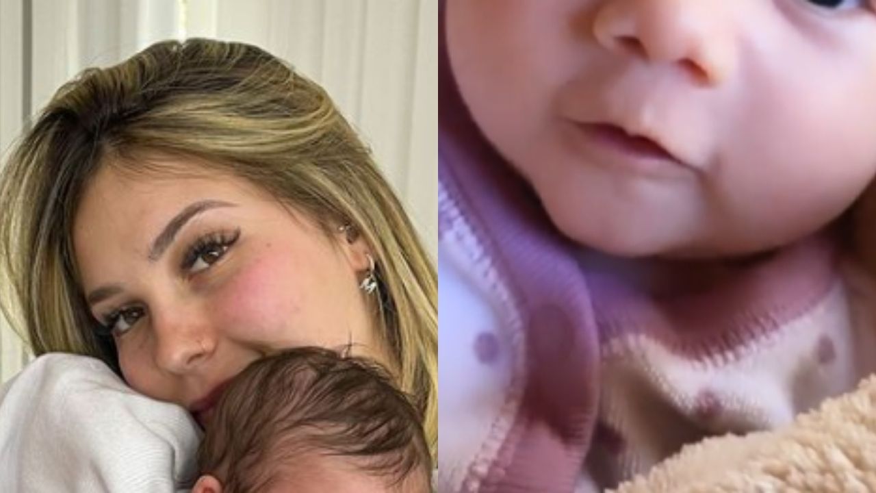 Babando, Virgínia Fonseca deixa seguidores derretidos ao exibir filha com sorrisão no rosto: “Minha vida inteira!”