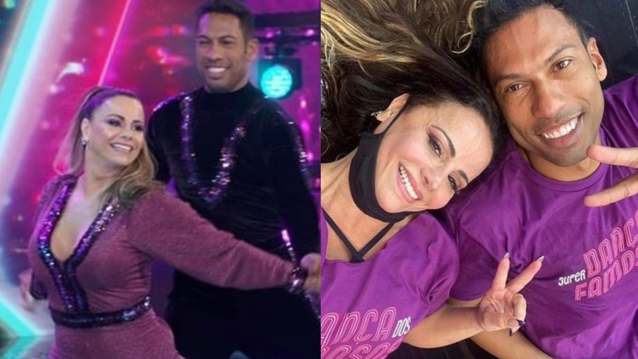 Após trocar de professor, Viviane Araújo vence repescagem no Super Dança dos Famosos com o novo par