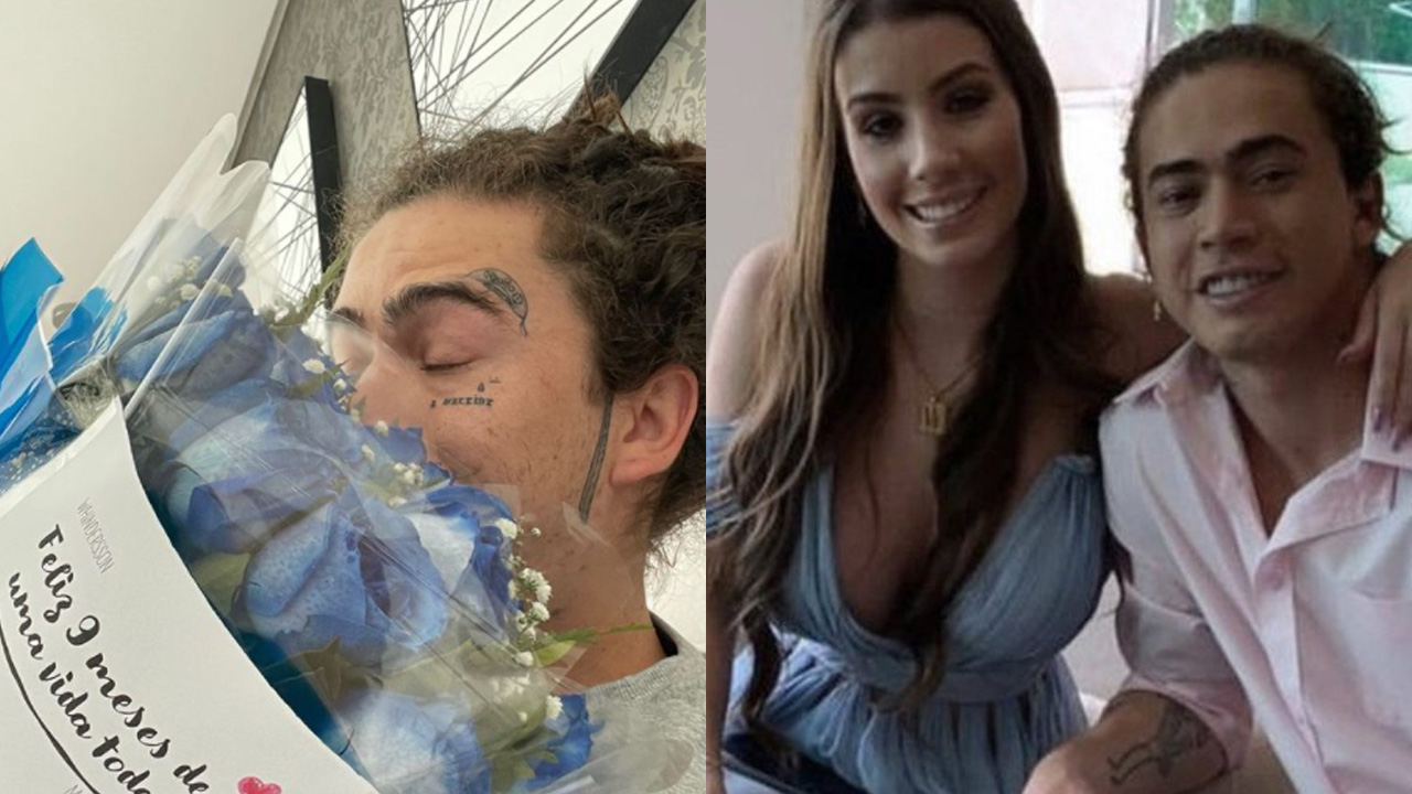 Após tragédia, Whindersson Nunes aparece feliz da vida ao receber flores da namorada em data especial: “Te amo, vida”