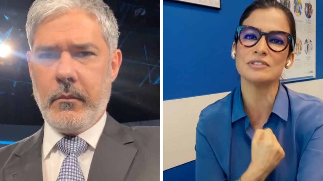 William Bonner explica que afastamento de Renata Vasconcellos foi ampliado: “A gente tem um protocolo”