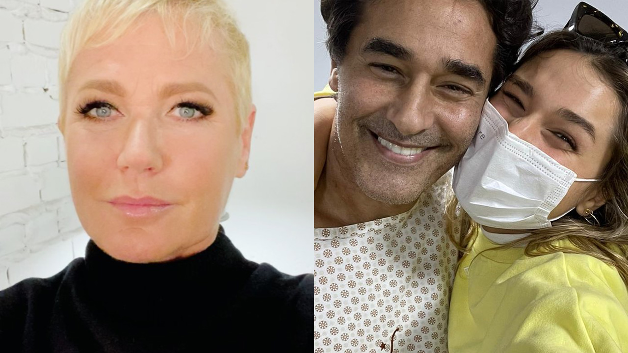 Xuxa celebra recuperação de Luciano Szafir e se anima com visita de Sasha: “Amor de pai, amor de filha e orações”