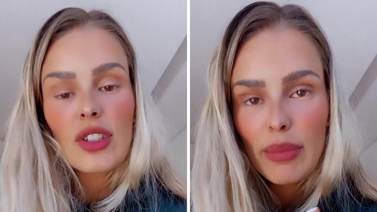 Yasmin Brunet revela que se irrita e fala muito palavrão: “Sou muito estressada e ansiosa”