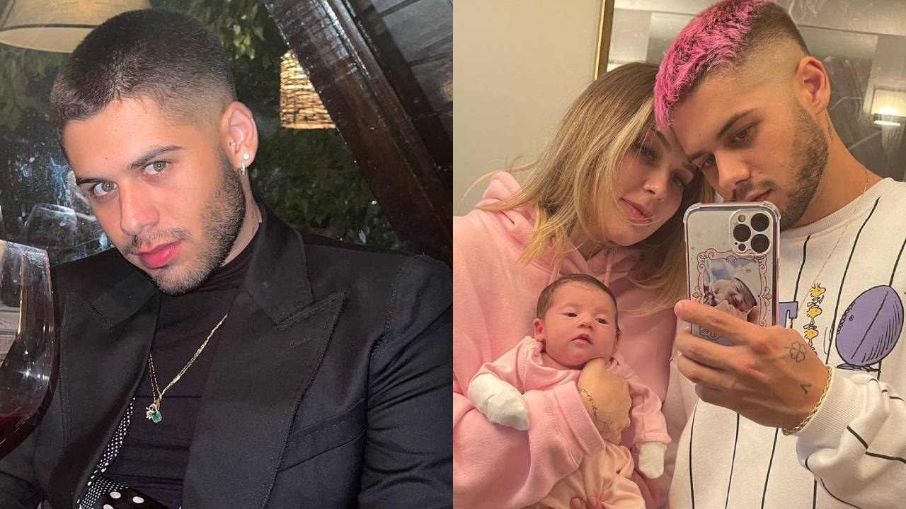 Zé Felipe perde paciência e xinga seguidor que criticou Virgínia Fonseca por desmame da filha: “Vai tomar no **”