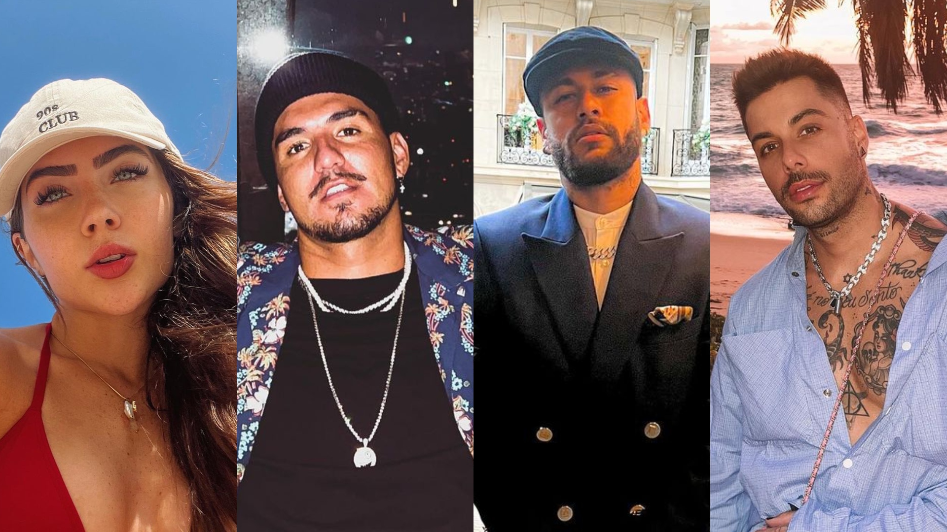 Gabriel Medina, Neymar e Gui Araújo: a lista dos famosos que Jade Picon já ficou