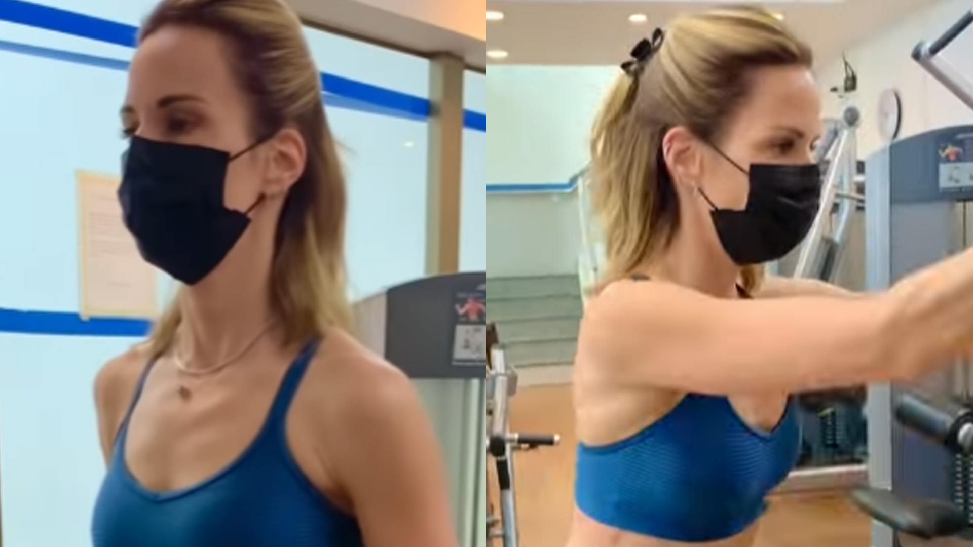 Ana Furtado malha e exibe corpo sarado de top e legging: “Não se limite”