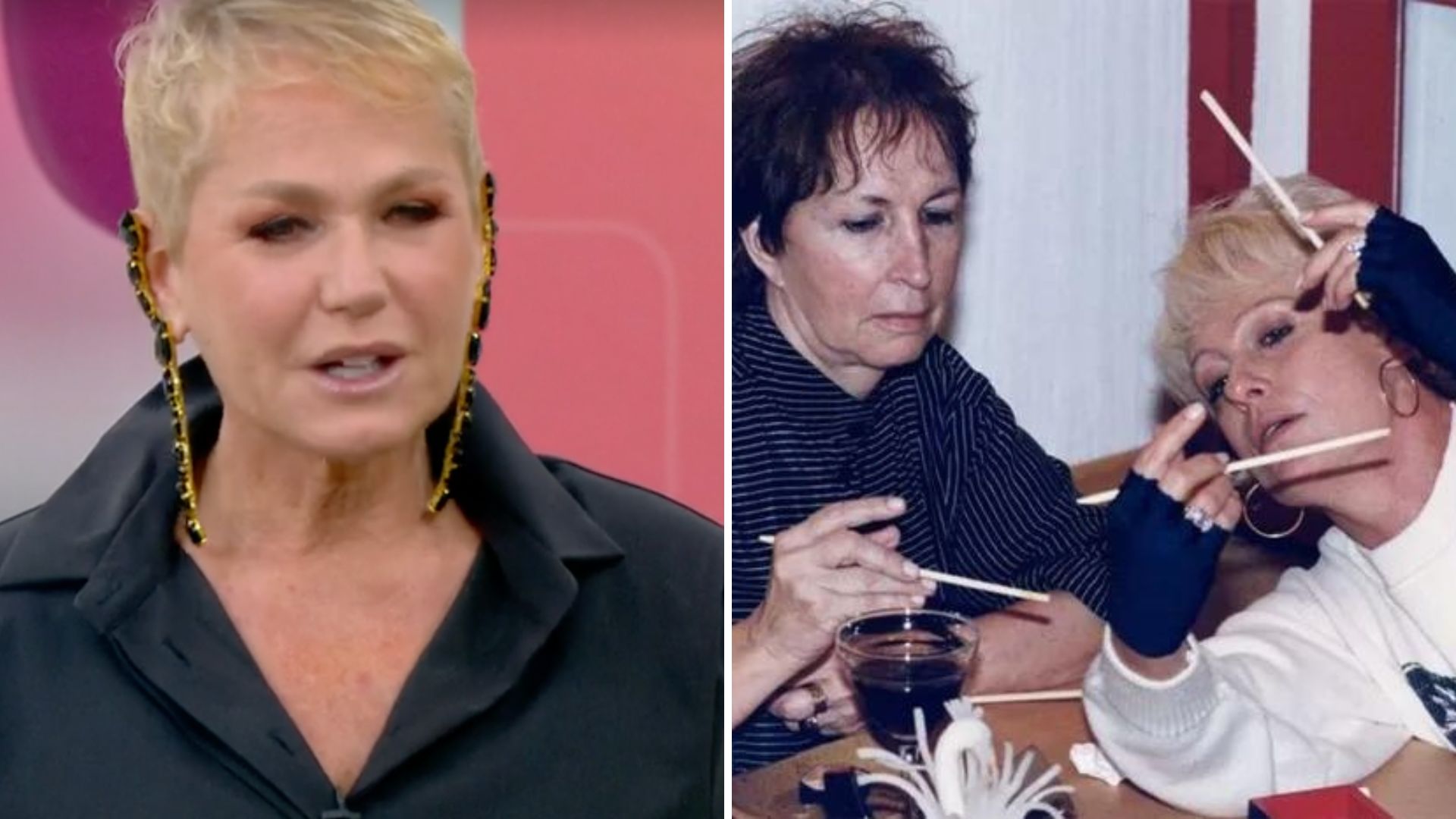 Xuxa conta no ‘Mais Você’ que Ana Maria Braga foi a única amiga que sua mãe teve: “Forte”