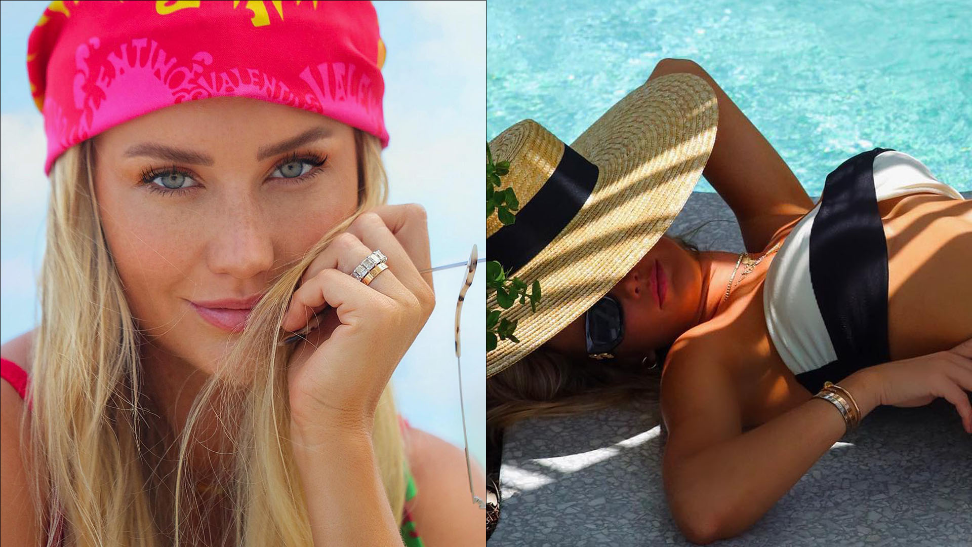Ana Paula Siebert ostenta barriga negativa em biquíni asa delta: “Escultural”