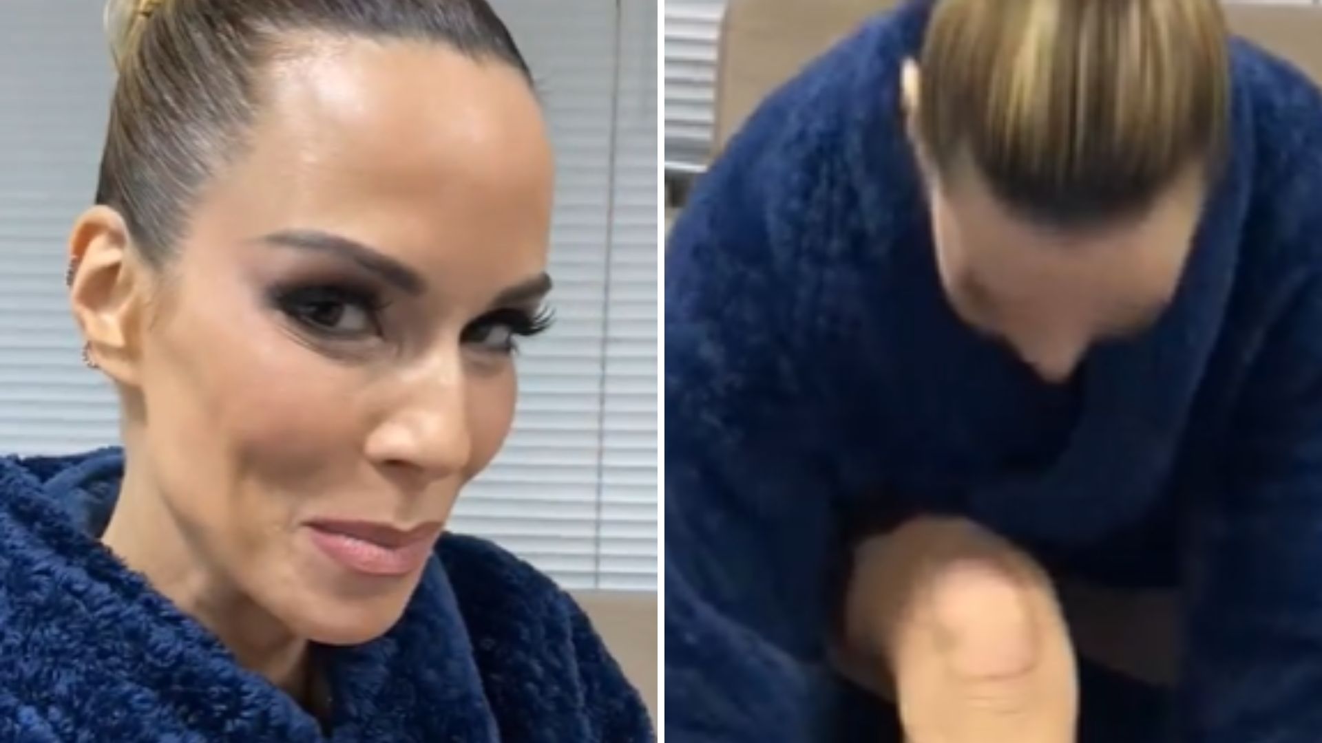 Ana Furtado mostra pernas enfaixadas nos bastidores da final do ‘Dança dos Famosos’: “Na oração”
