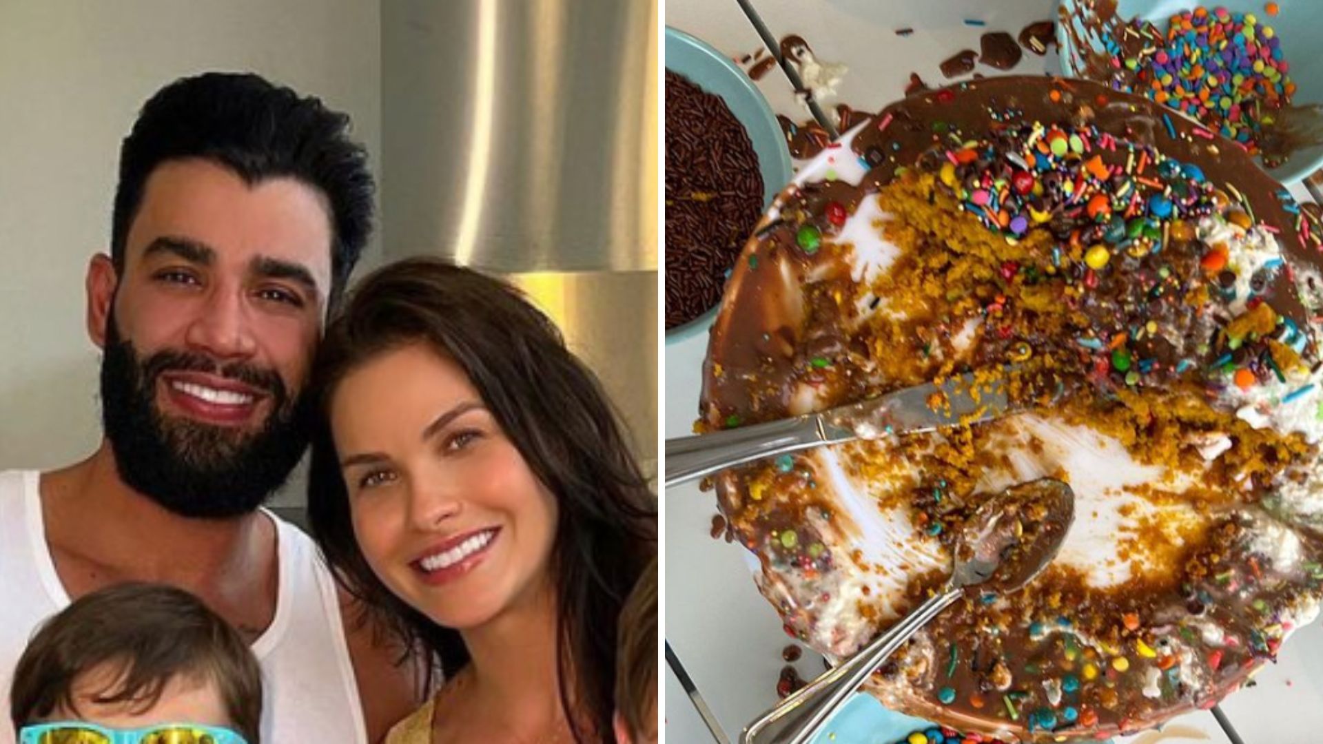 Andressa Suita e Gusttavo Lima inovam em festa de aniversário do filho: “Do jeito que ele queria”