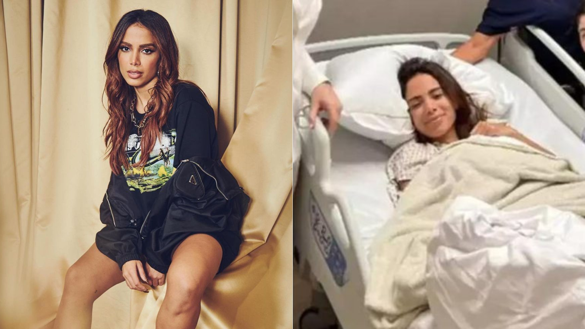 Anitta passa por reavaliação médica e recebe alta de hospital em São Paulo