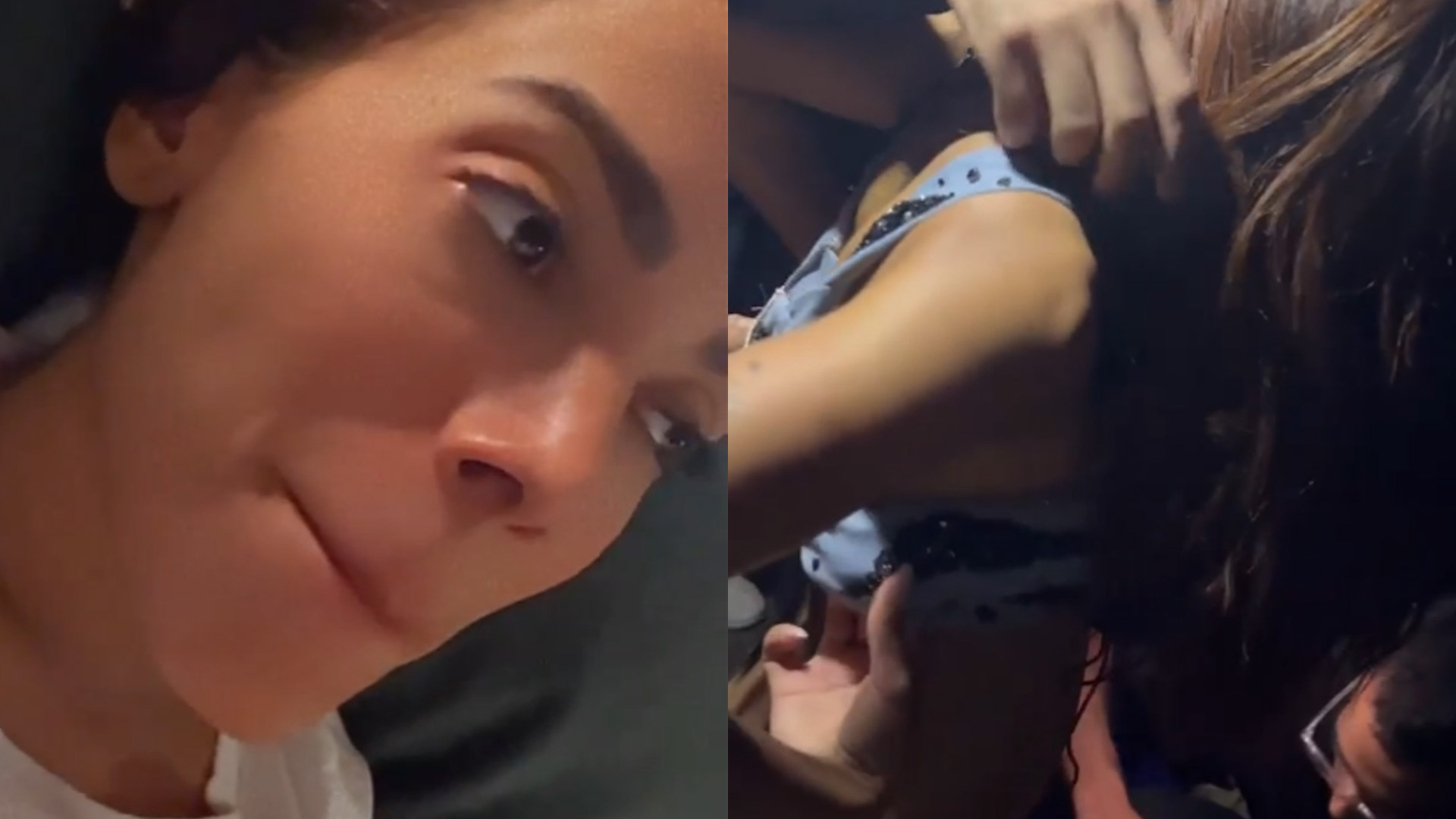 Anitta fica nua e passa perrengue nos bastidores de show: “Acho chato”
