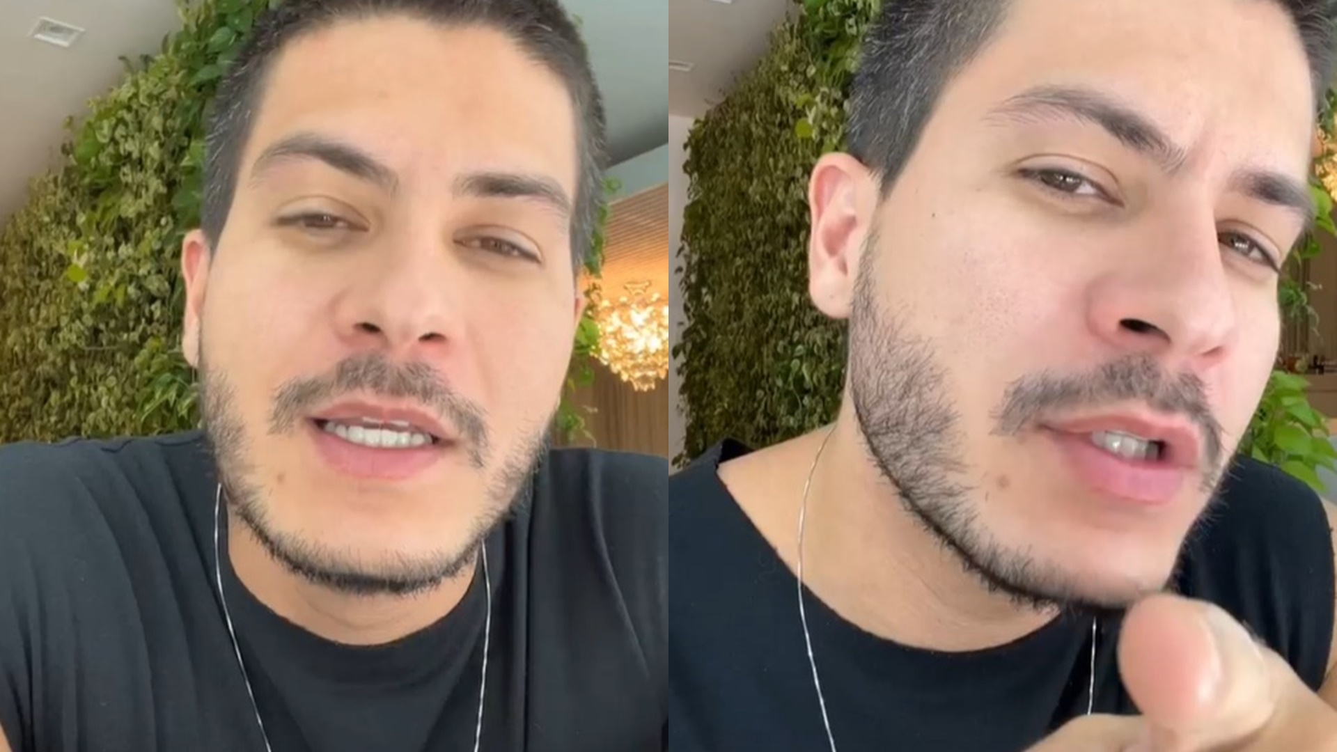 Arthur Aguiar perde a paciência com haters e rebate: “Só querer ver outro mal”