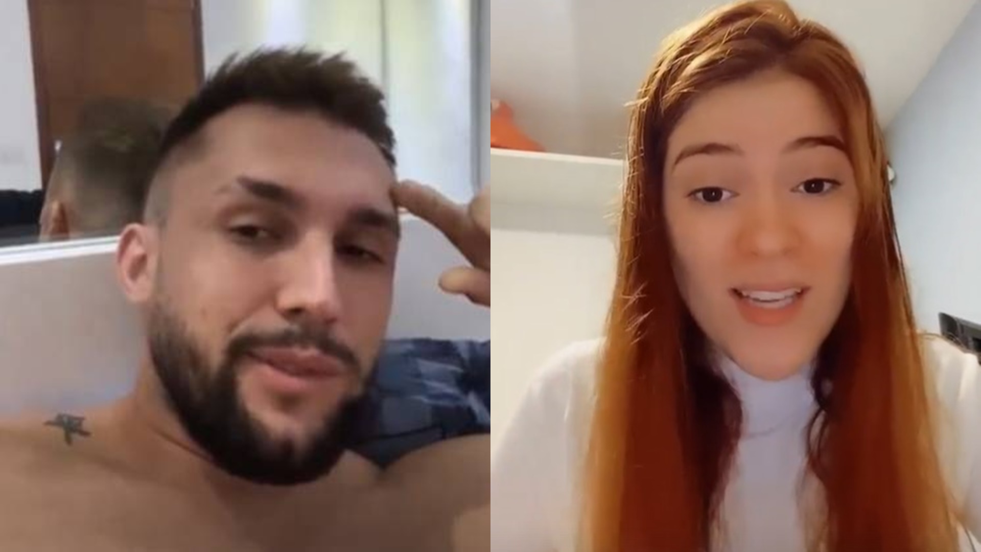 Ex-BBB Arthur Picoli toma vácuo de Ana Clara e reclama: “O som da sua ignorada”