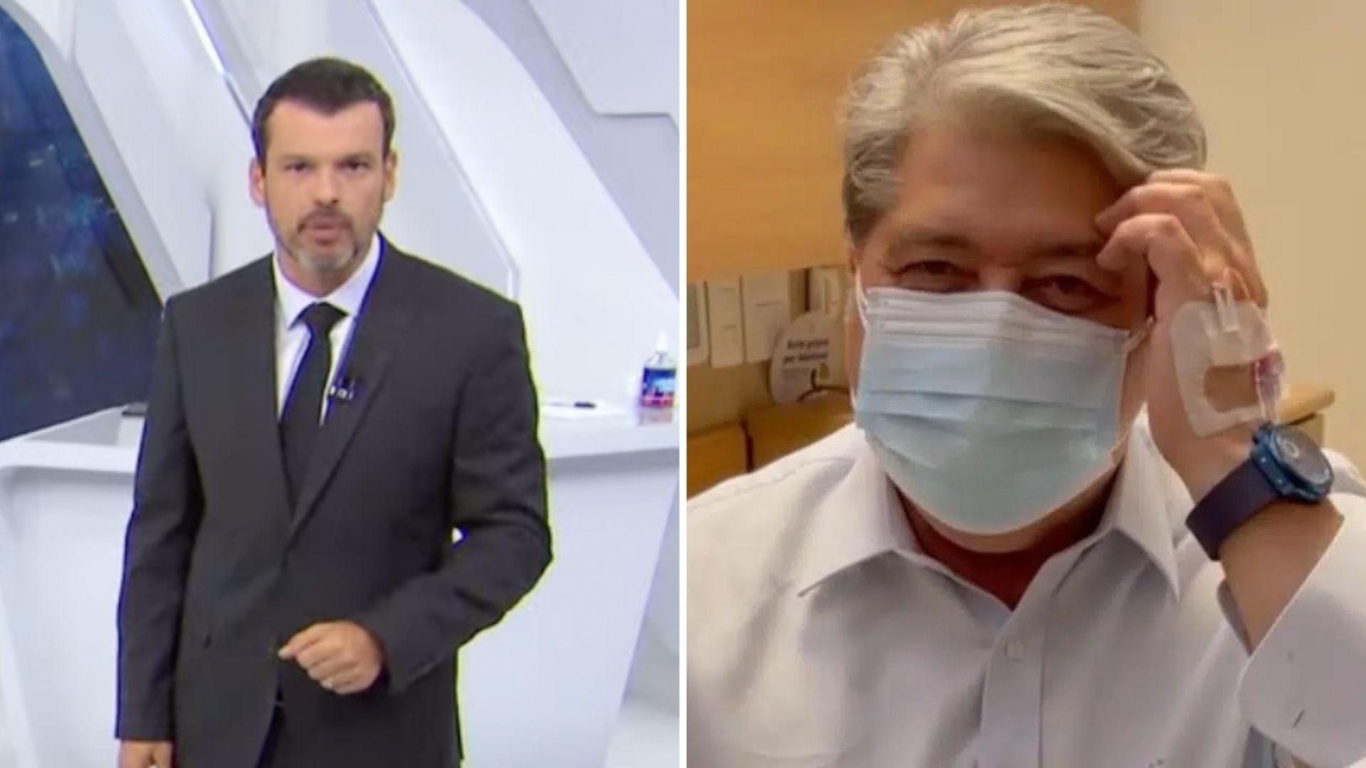 Band esclarece ao vivo o estado de saúde de Datena após boatos: “Está em acompanhamento”