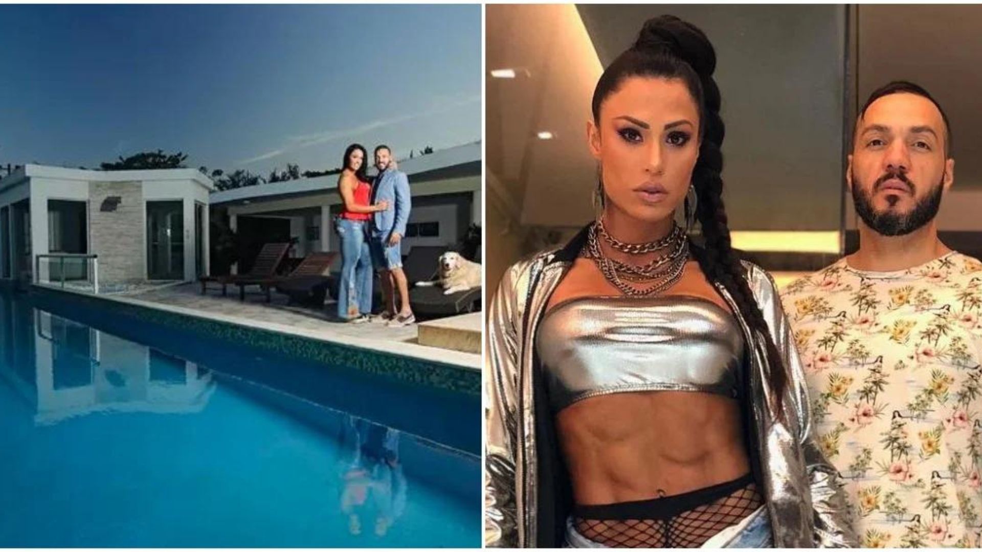 Que situação! Belo e Gracyanne Barbosa recebem ordem de despejo após dívidas se acumularem