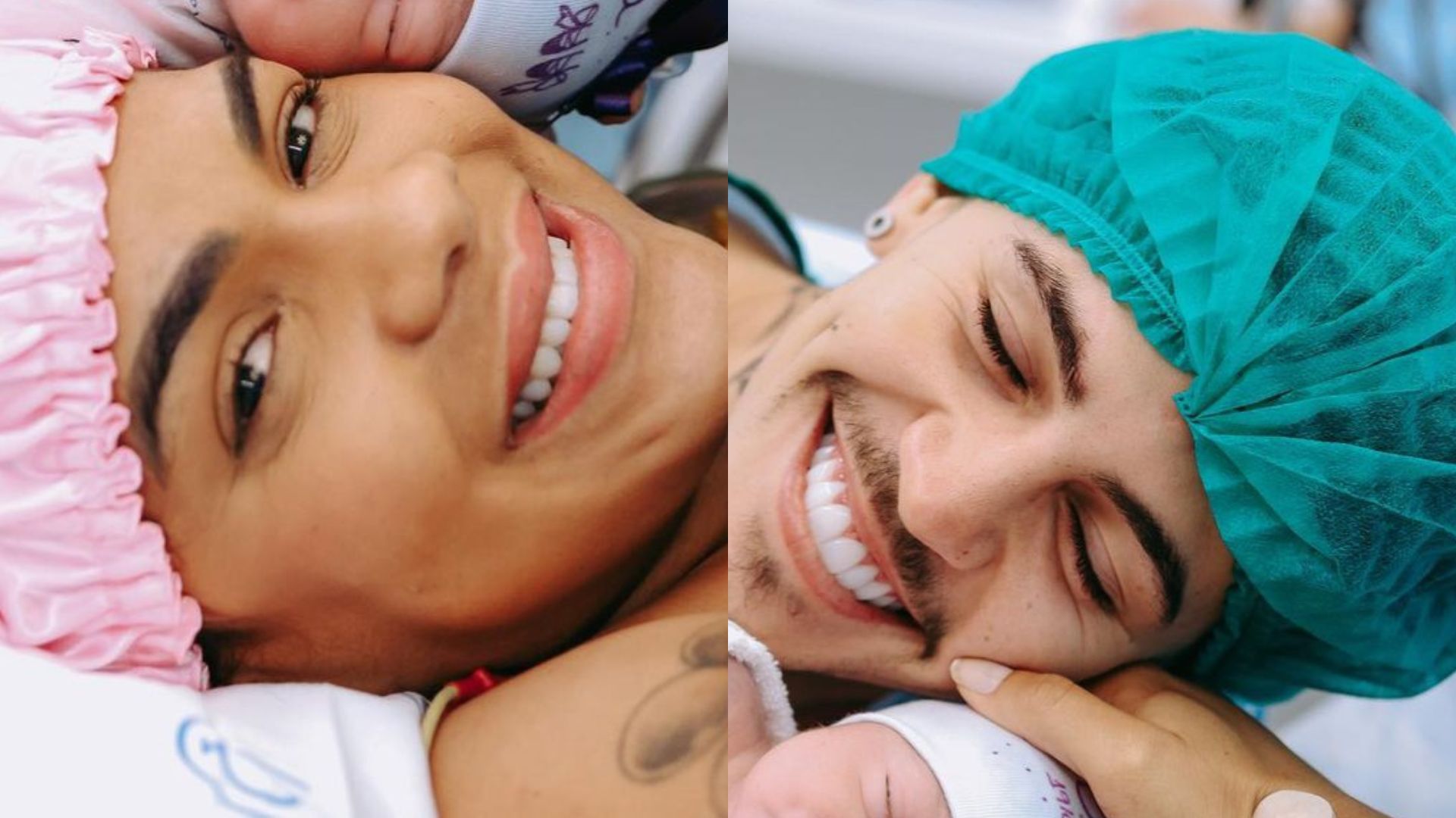 Biel e Tays Reis mostram rostinho da filha pela primeira vez: “Cópia do pai”