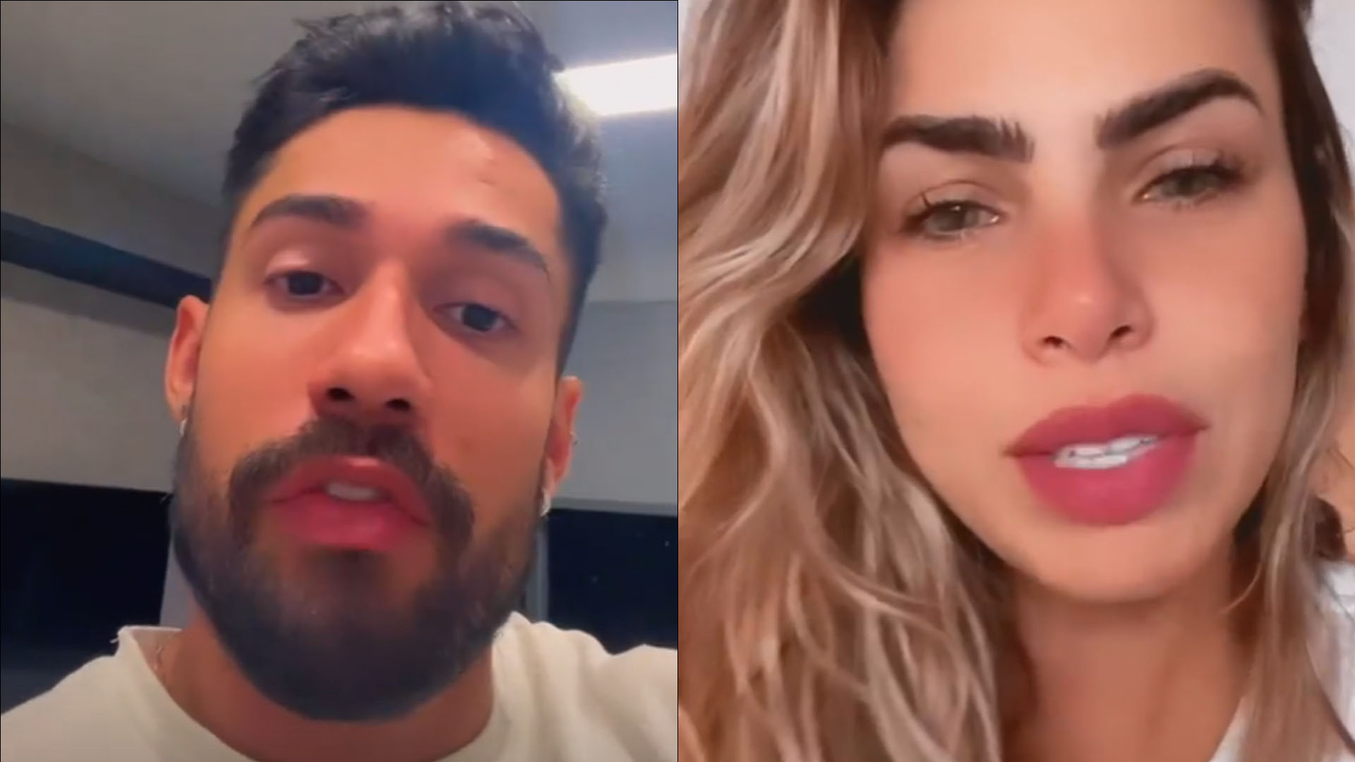 Após término, ex-BBB Bil Araújo ignora Erika Schneider e causa climão em evento