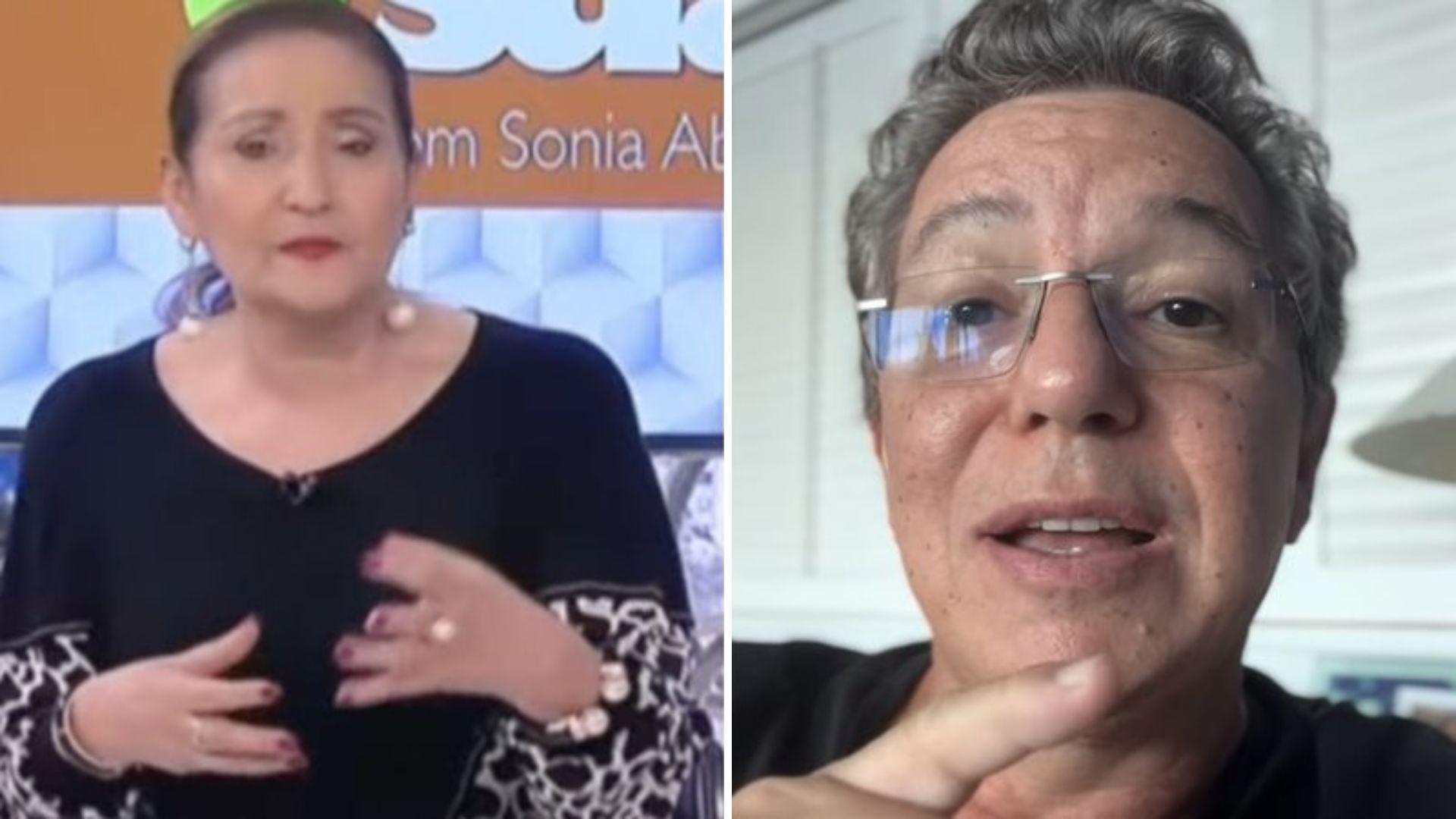 Ao vivo, Boninho chama colunista de Sonia Abrão de mentiroso: “Acusação desnecessária”