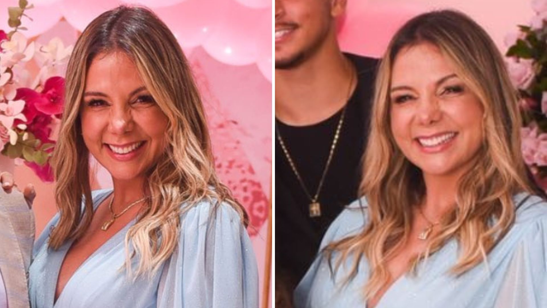 Carla Perez rouba a cena em baile de debutante com vestido luxuoso e fenda até a virilha