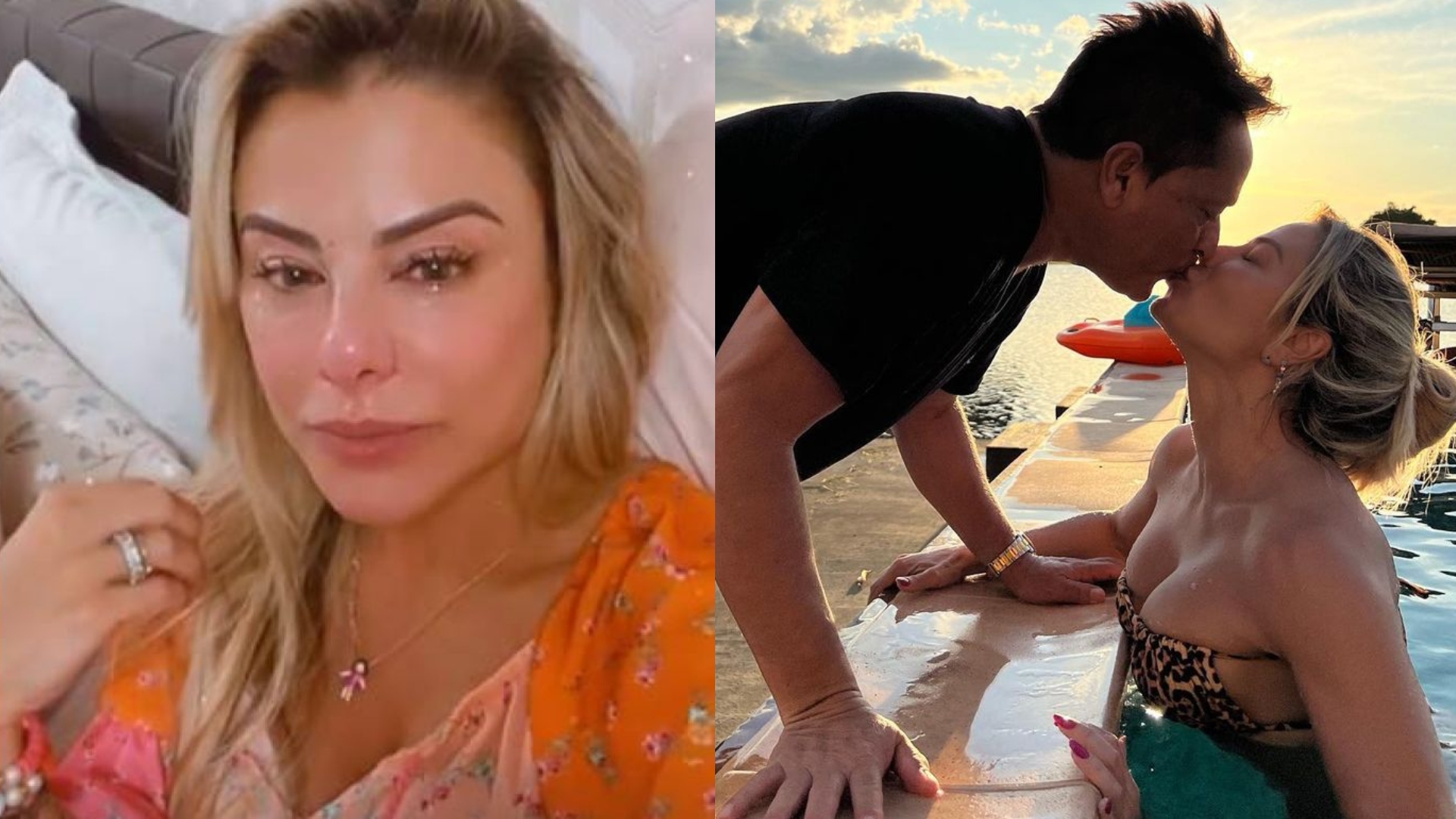 Traição e filho fora do casamento: a relação de altos e baixos de Poliana Rocha e Leonardo