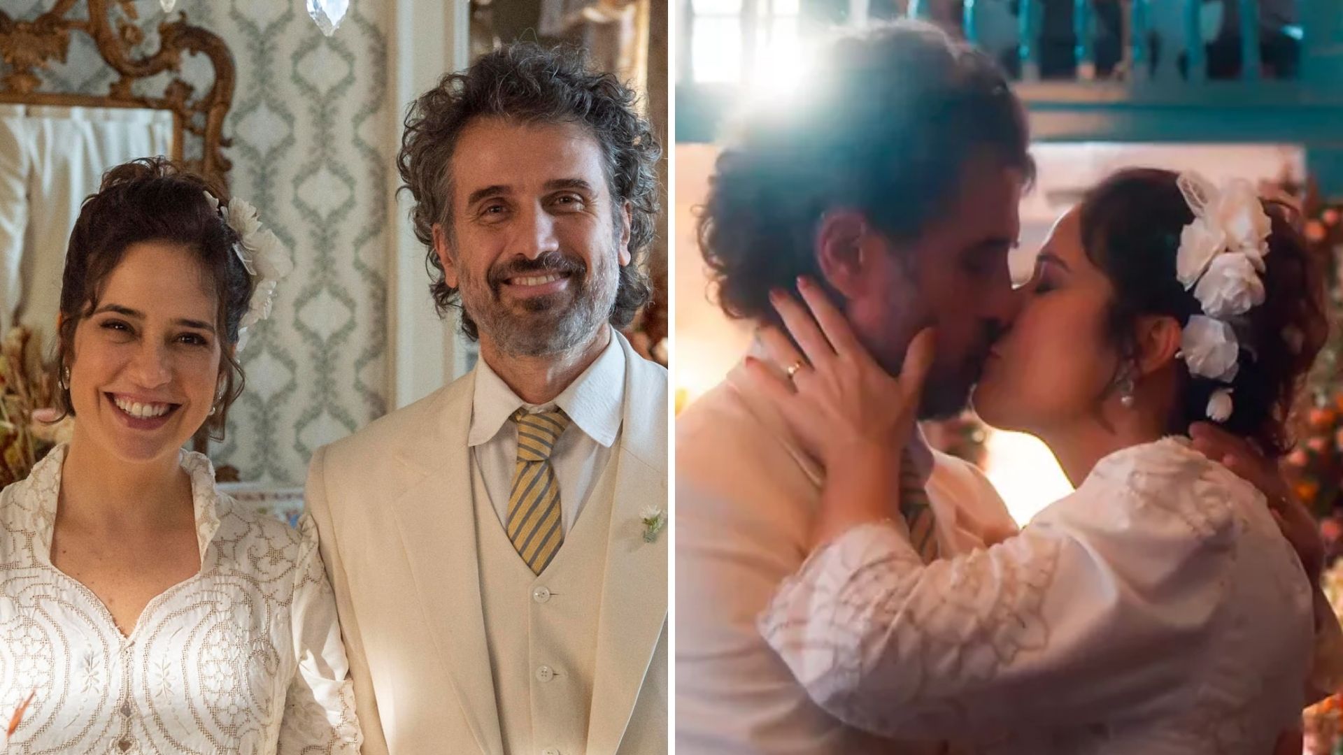 Além da Ilusão: Heloísa se rende ao amor e tem casamento dos sonhos com Leônidas; veja fotos