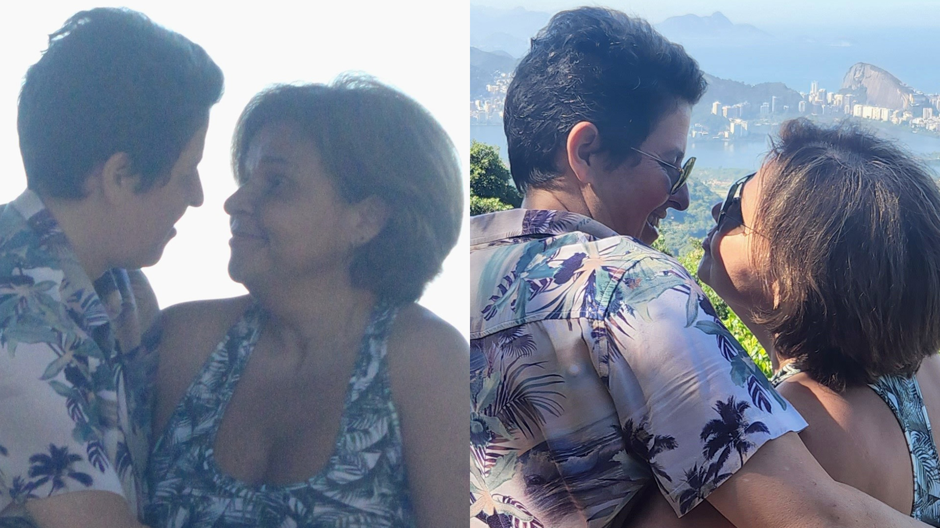 Claudia Rodrigues vive conto de fadas com a namorada em ponto turístico do Rio