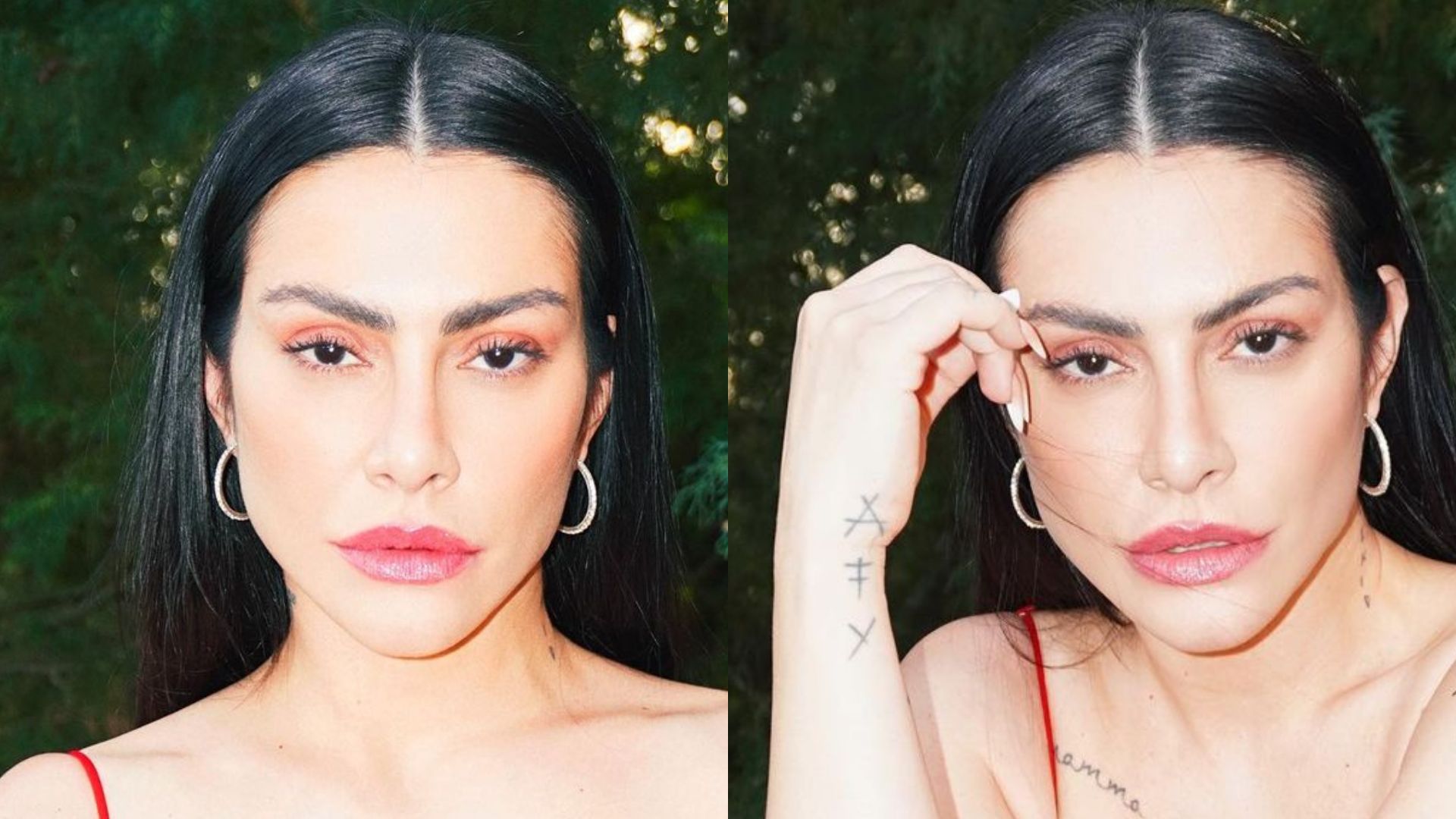 Cleo sensualiza com decotão absurdo e mostra tatuagem no ombro: “Espetáculo”