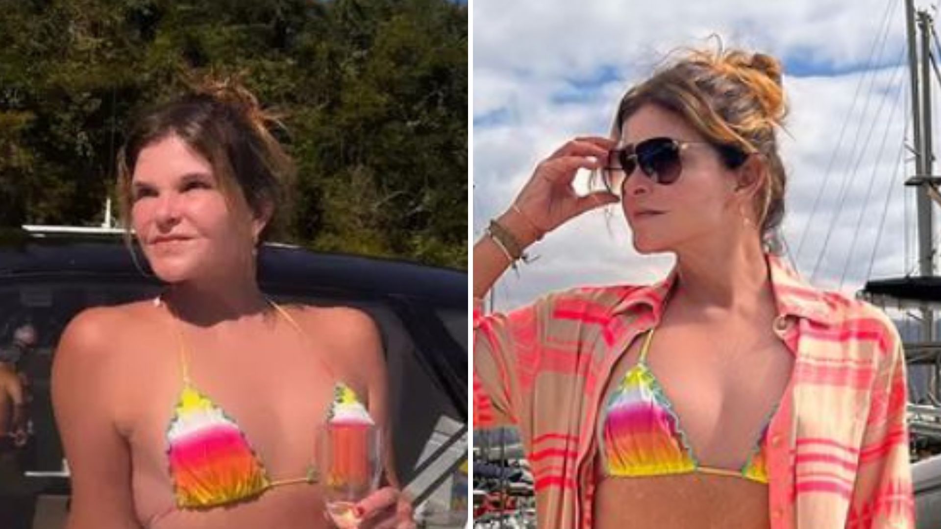 Aos 58 anos, Cristiana Oliveira impressiona com cliques raros de biquíni fio-dental