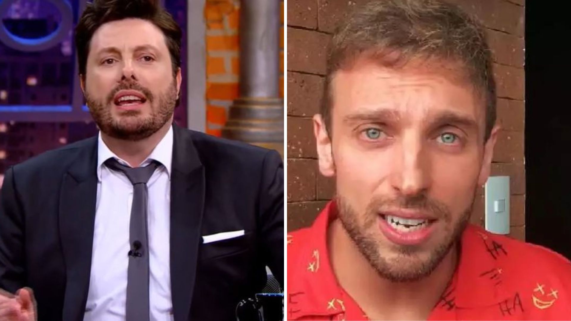 Danilo Gentili desabafa em programa de TV e critica demissão de Leo Lins: “Chato explicar o óbvio”