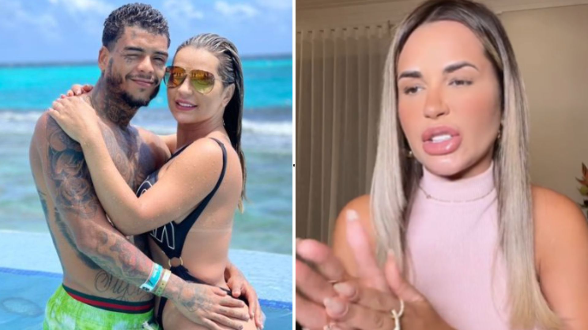 Deolane Bezerra não se contém ao ver homenagem de Ludmilla e Luisa Sonza a MC Kevin: “Arrepiada”