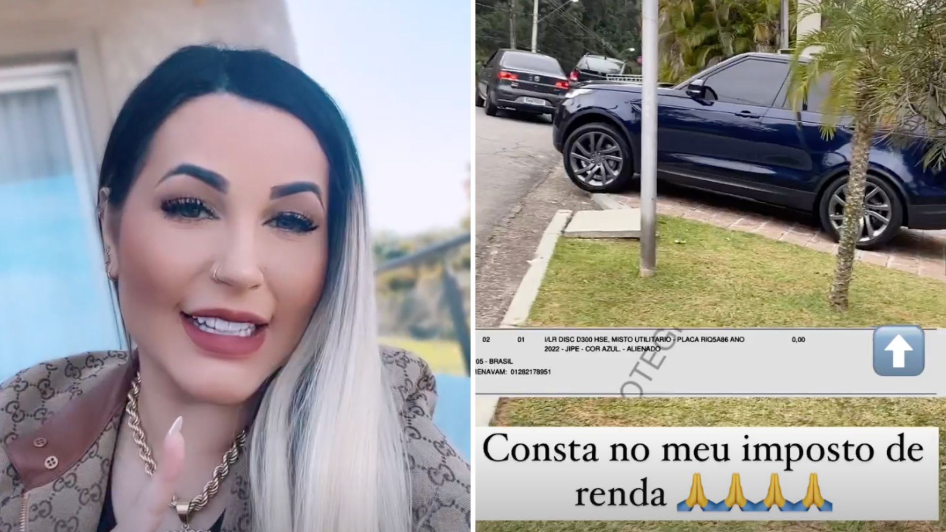 Deolane Bezerra expõe apreensão de seus carros de luxo e insinua perseguição política: “Faz o L”