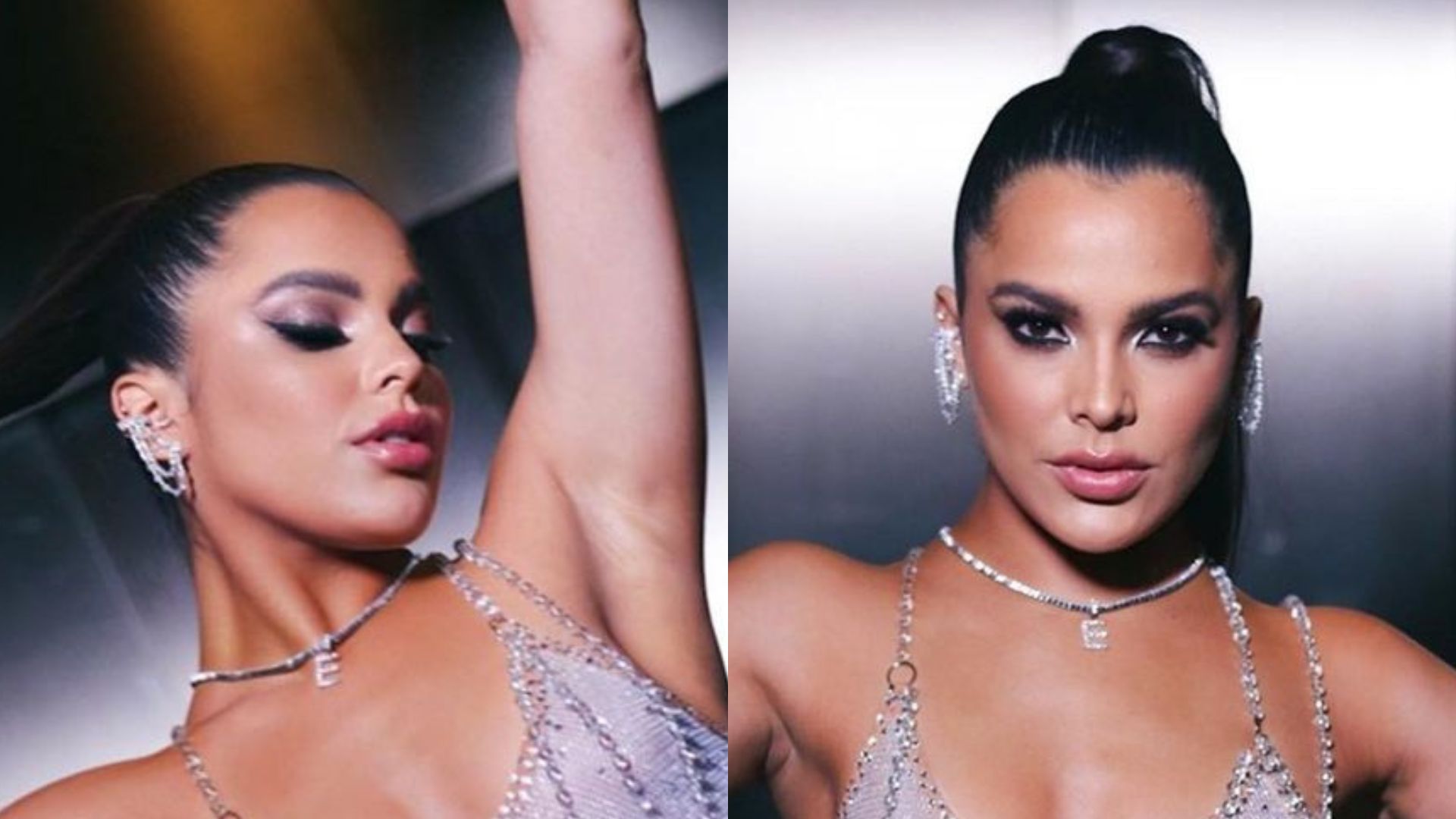 Ex-BBB Emilly Araújo arrasa usando look transparente com minissaia ousada: “Gostosa”