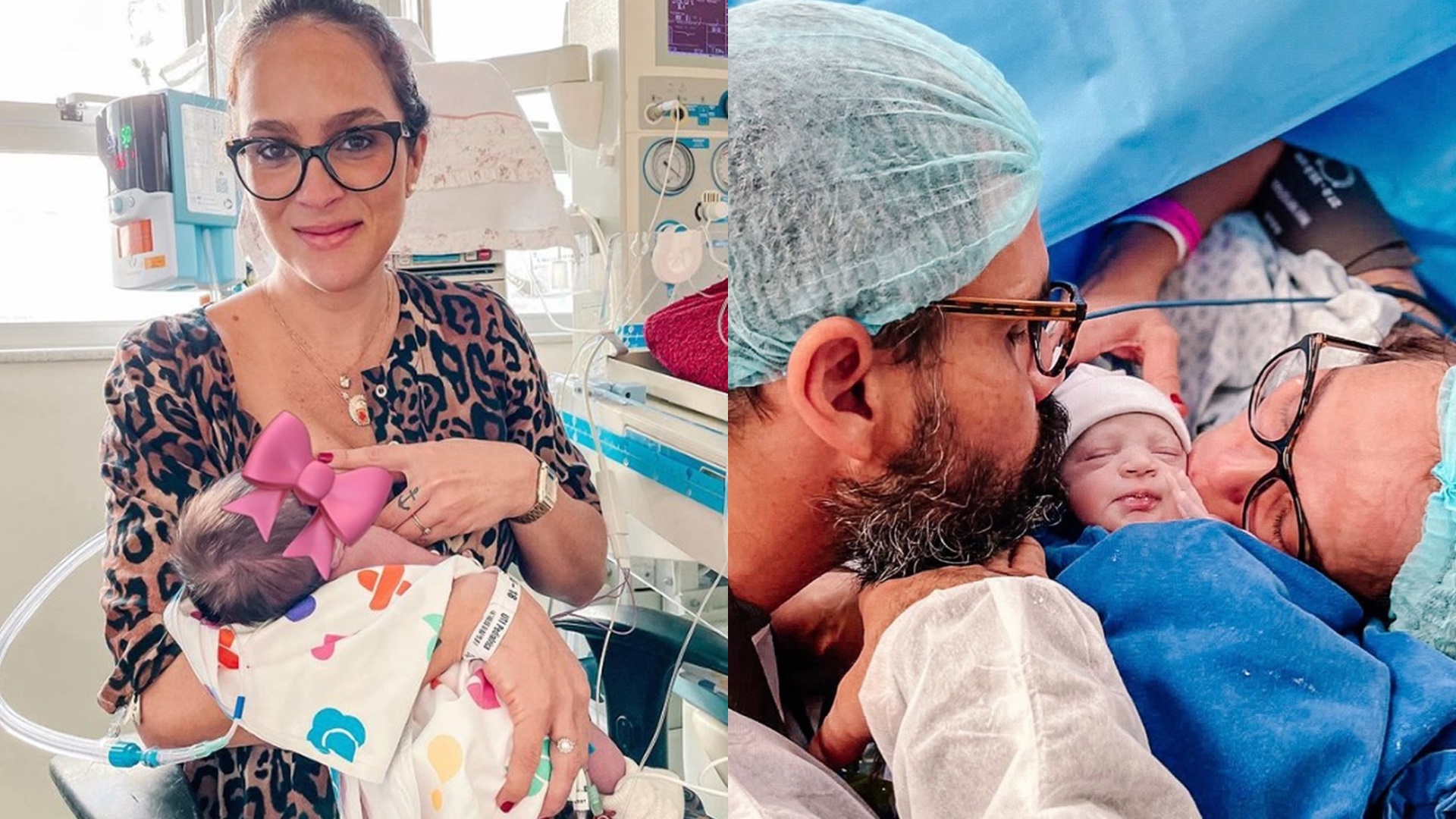 Esposa de Juliano Cazarré detalha evolução da filha na UTI: “Mais um dia de nós”