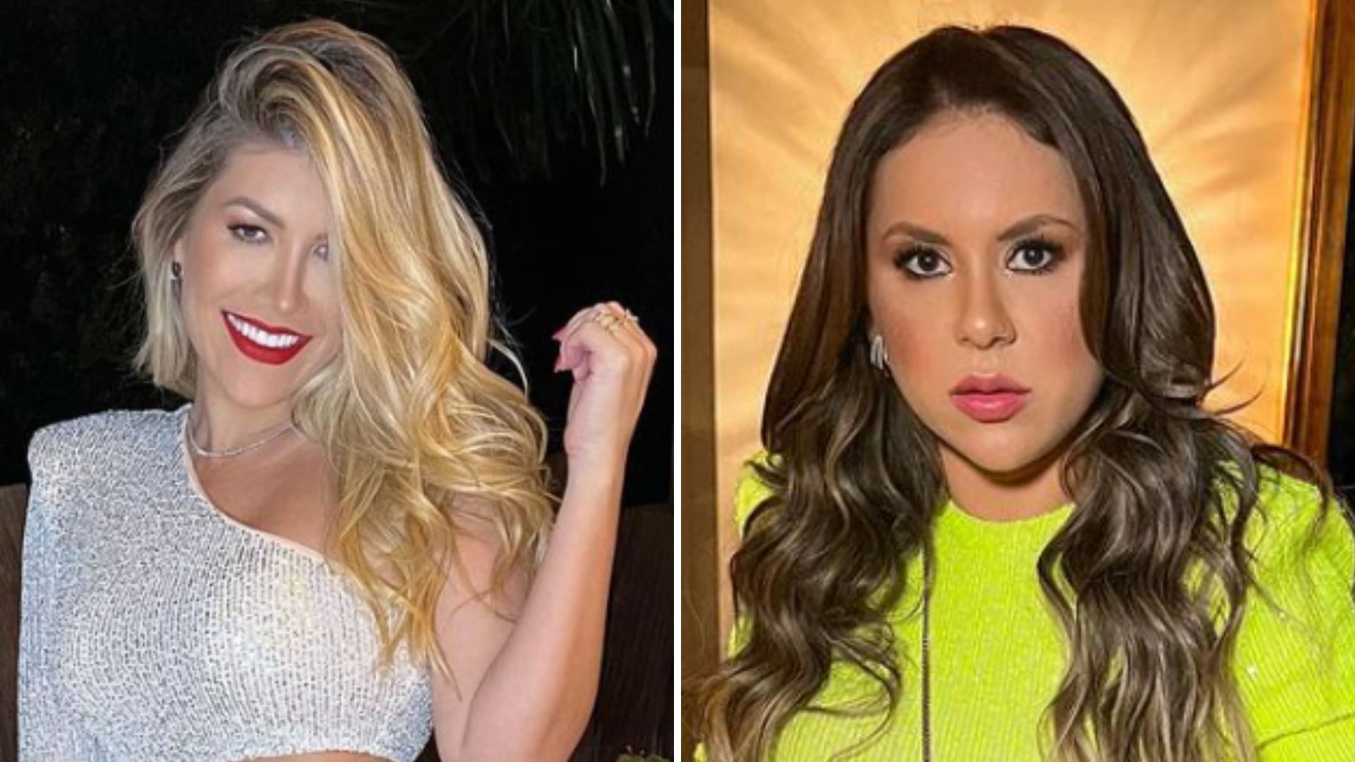 Gostosas! Esposas de Zé Neto e Cristiano surgem com looks picantes e roubam a cena em show