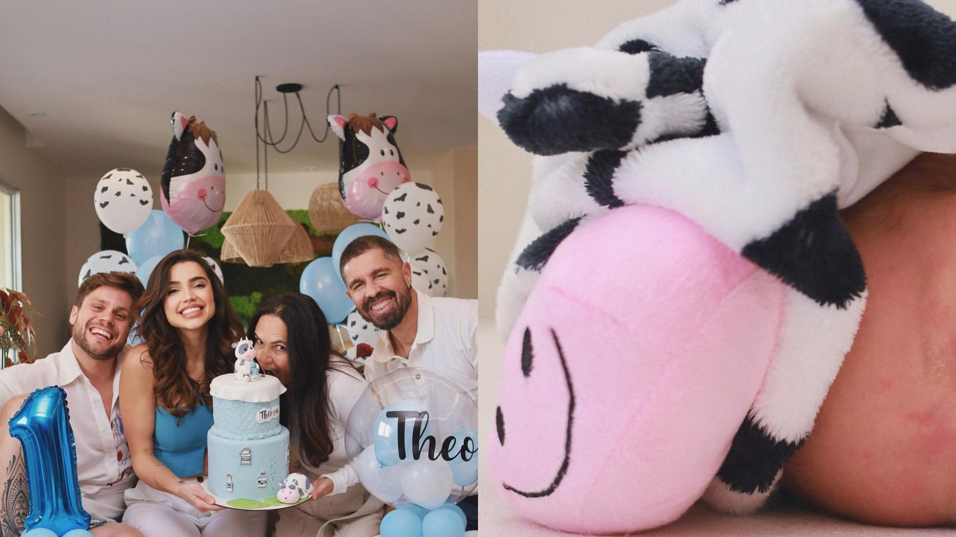 Ex-BBB Paula Amorim fantasia o filho para celebrar primeiro mês de vida: “Fofo”