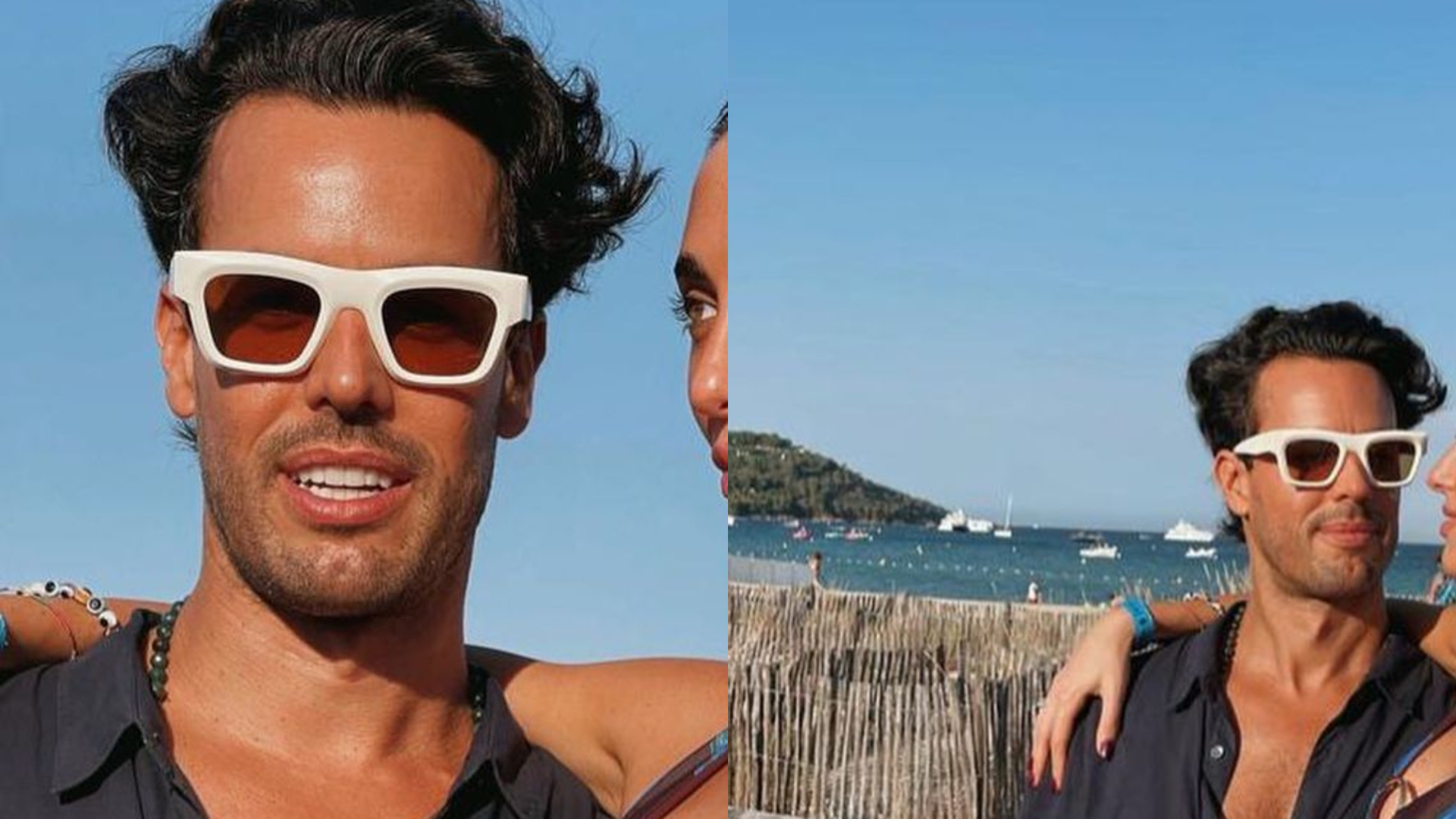 Ex de Marina Ruy Barbosa surge em clique raro com a nova namorada: “Tão especial”