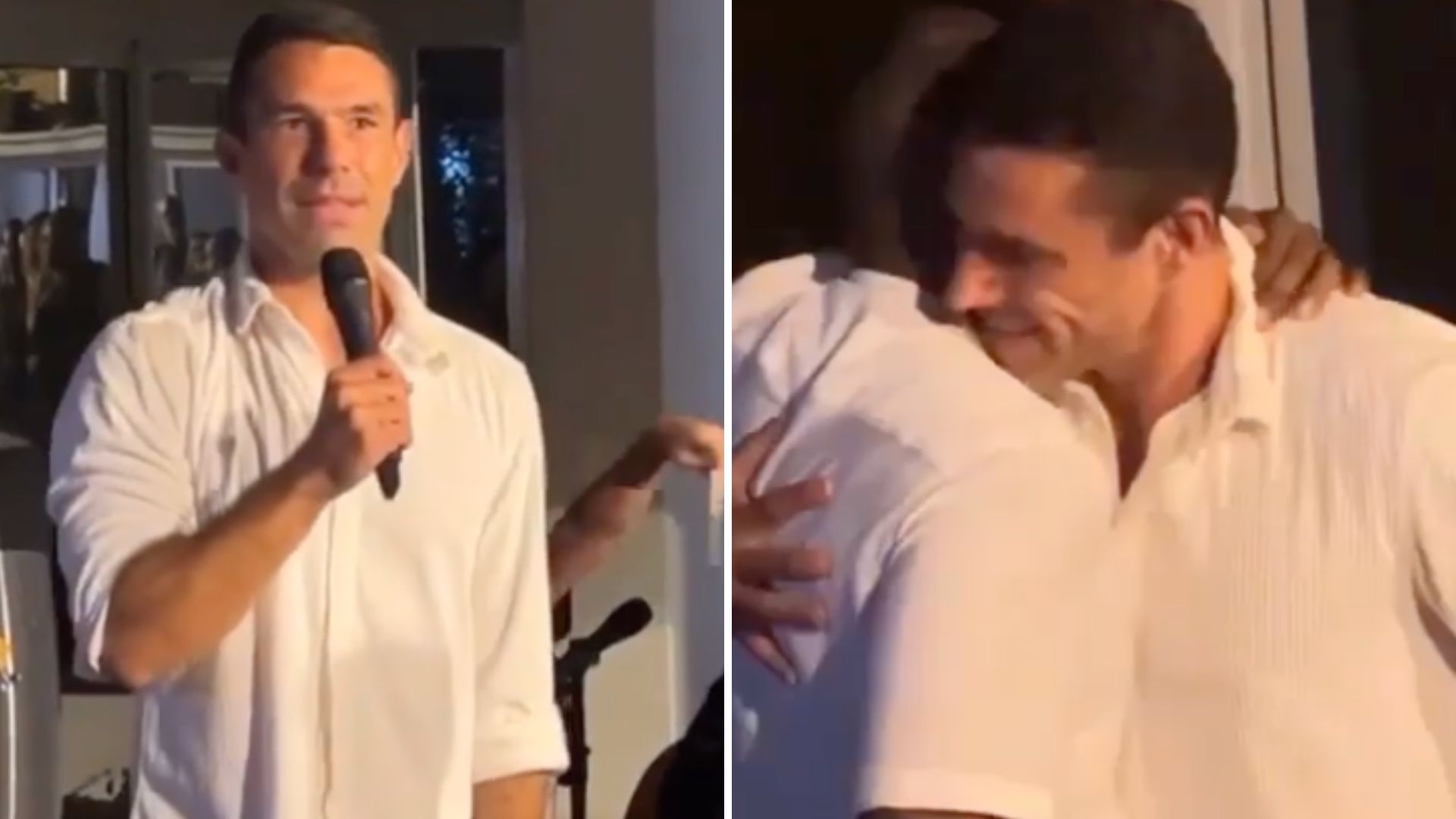 Ex de Wanessa ganha apoio de amigos em festa em sua mansão e desabafa: “Estou renascendo”