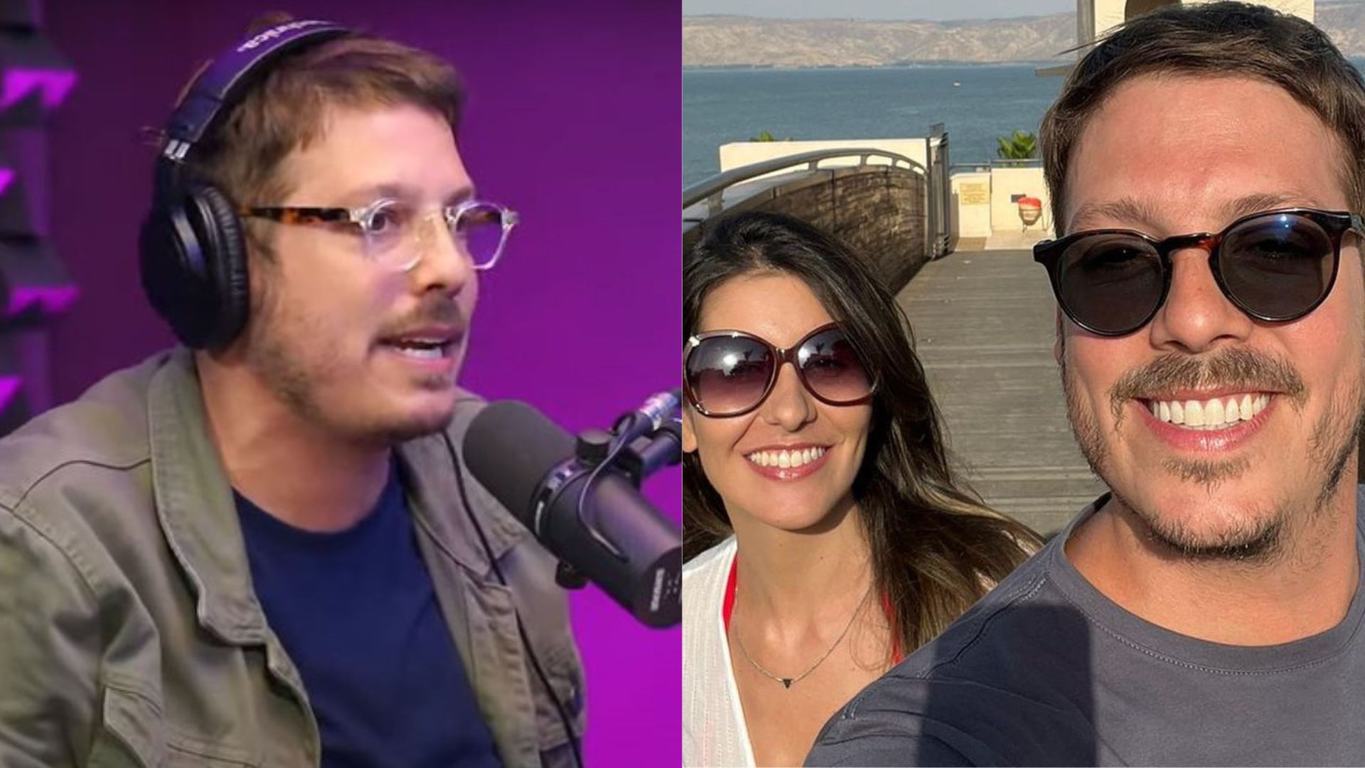 Fábio Porchat confessa que relógio biológico da esposa está no limite: “É agora”