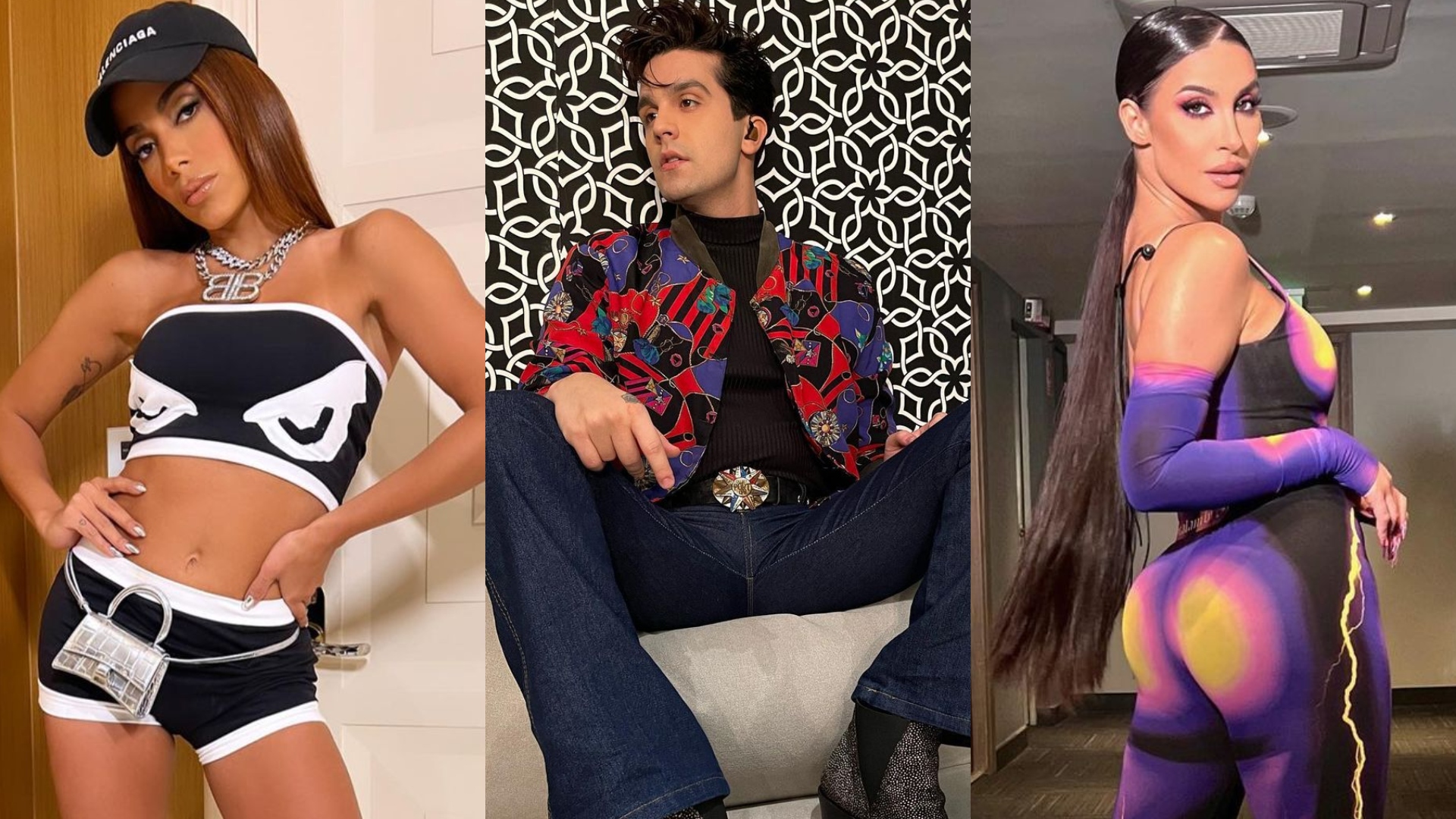 Anitta, Luan Santana e Bianca Andrade: os relatos picantes de sexo a três dos famosos