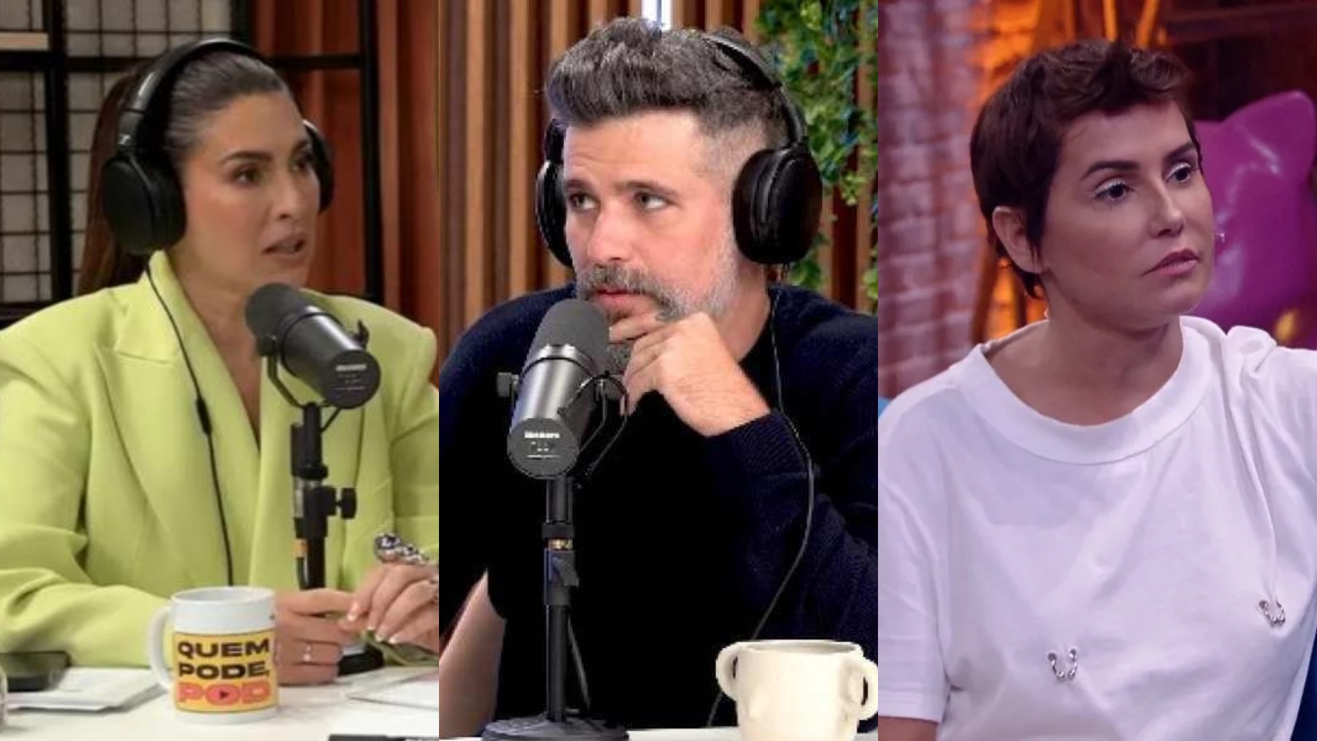 Pularam a cerca! Fernanda Paes Leme, Bruno Gagliasso e Deborah Secco já assumiram traições