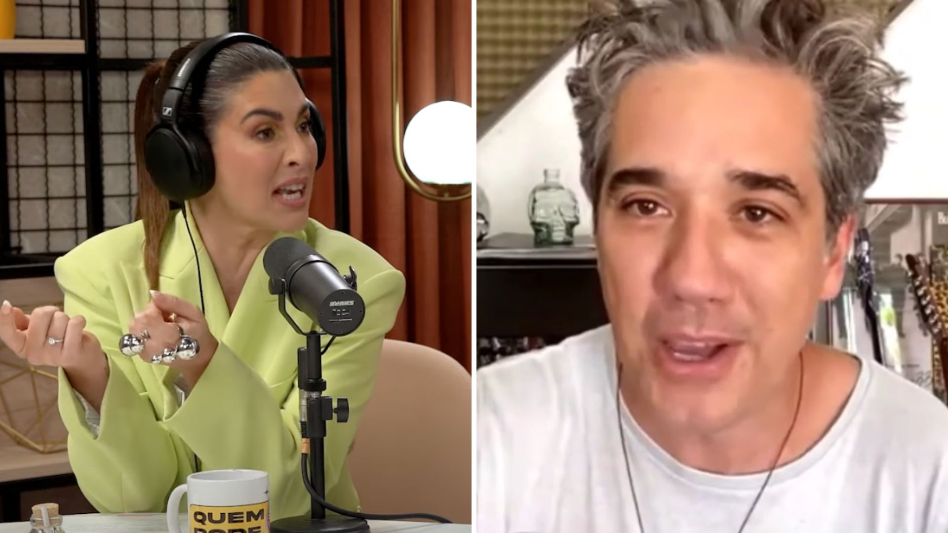 Fernanda Paes Leme revela que traiu o namorado com Rogério Flausino: “Botou chifre”