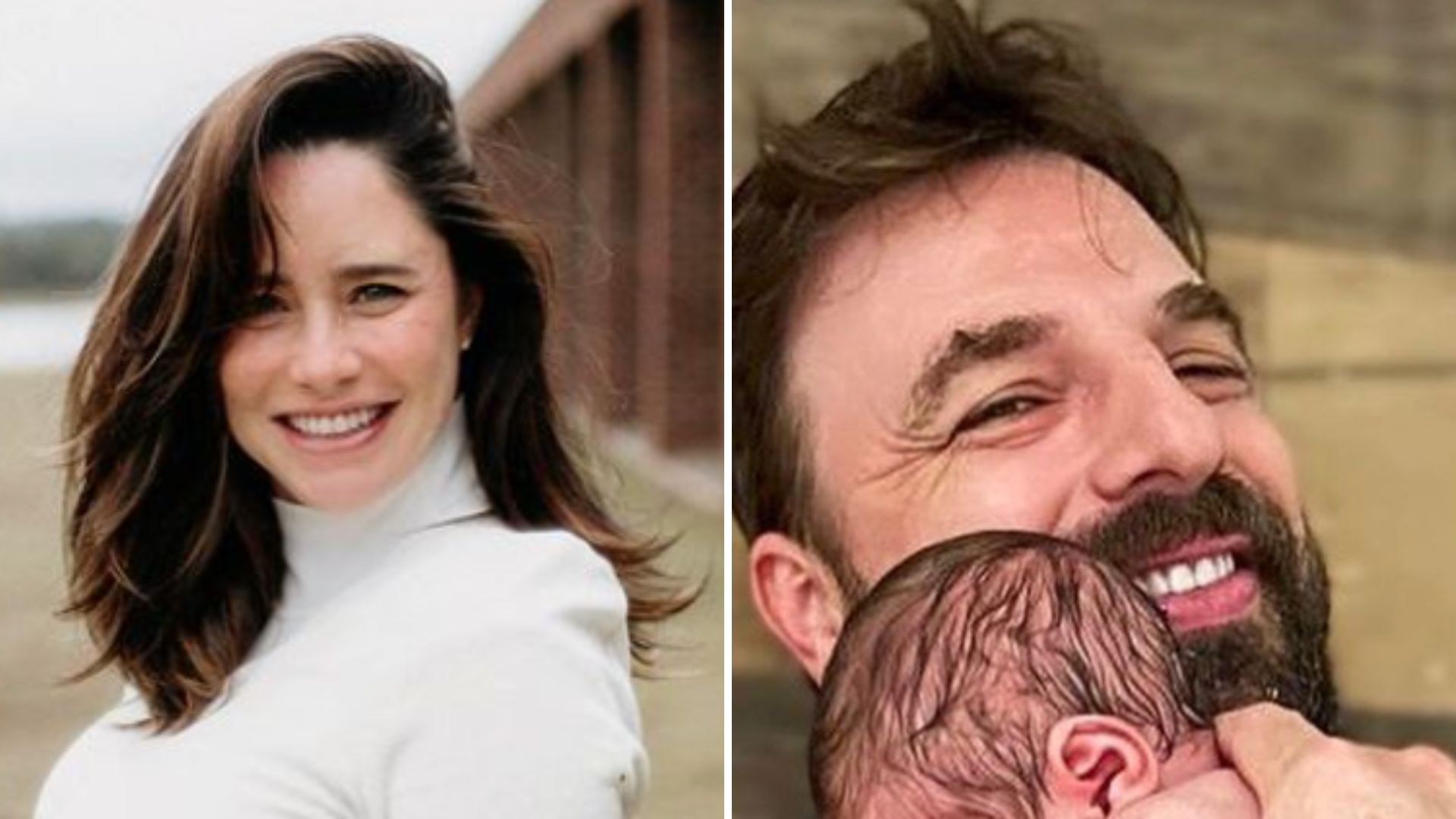 Fernanda Vasconcellos mostra Cássio Reis tomando banho com o filho bebê: “Amor”