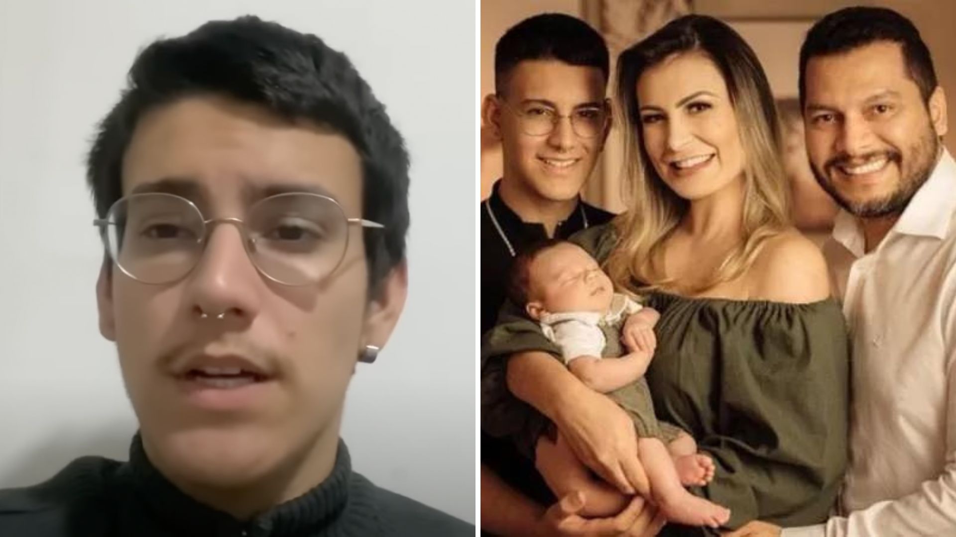 Filho de Andressa Urach diz que quase morreu após negligência da mãe: “Fé fanática”