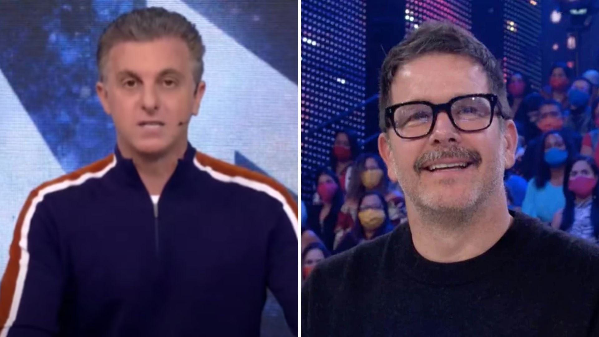 No ‘Domingão’, Luciano Huck fala demais e confirma romance de Murilo Benício: “Vai namorar em Londres”